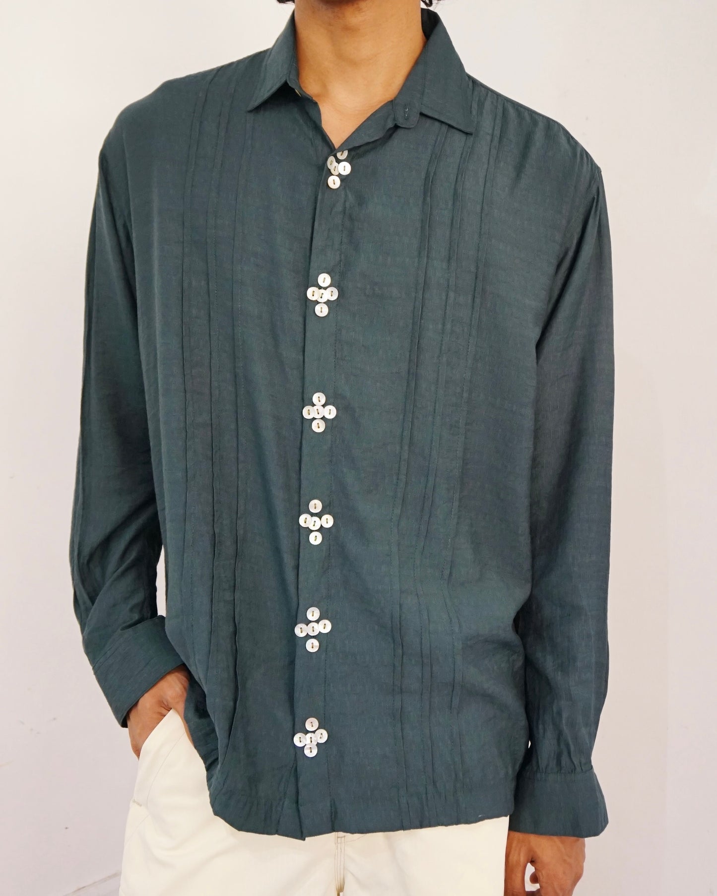 Aman Shirt Brunswick Green