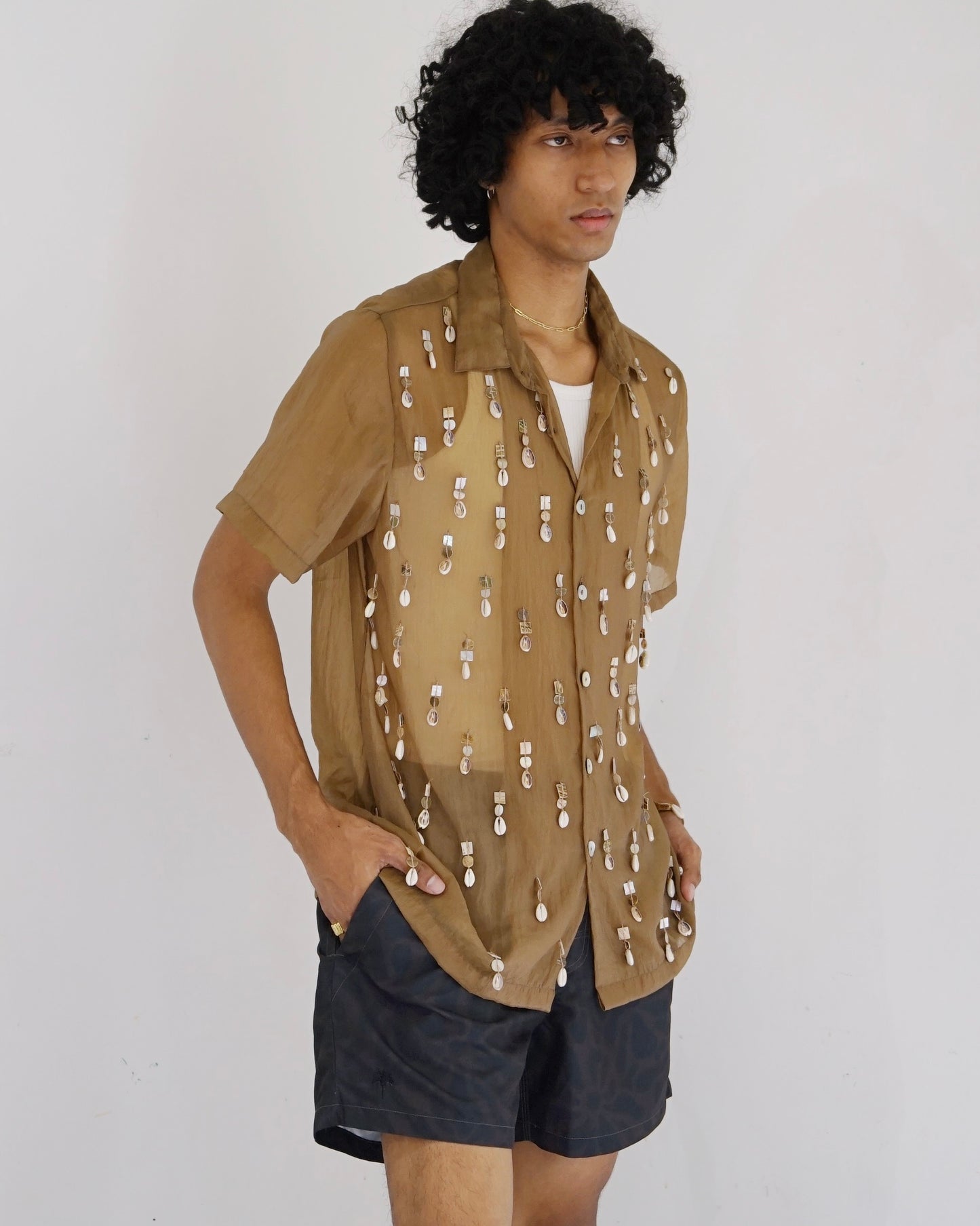Moray Shirt Sepia