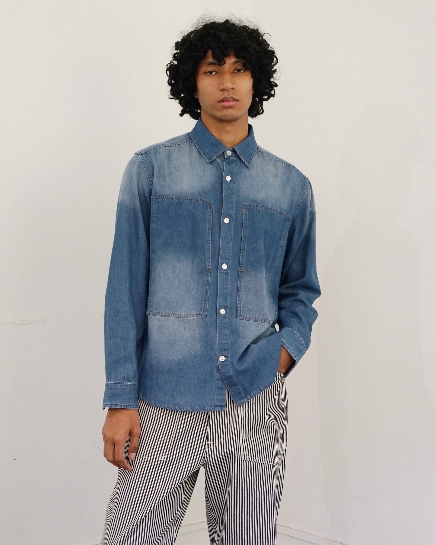 Cliff Long Sleeve Shirt 70's Wash