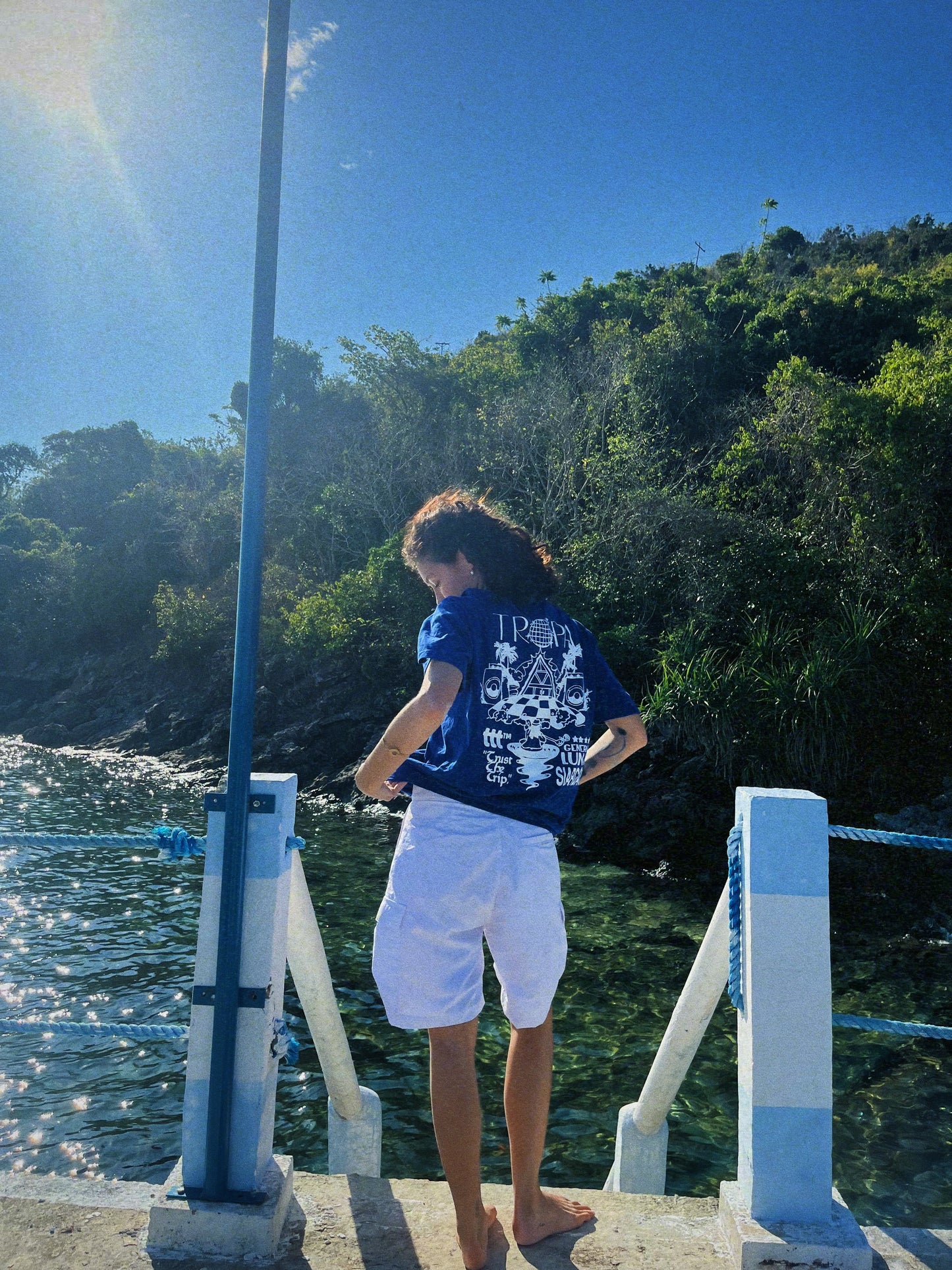 Tropa x Isla TTT T-Shirt Isla Blue