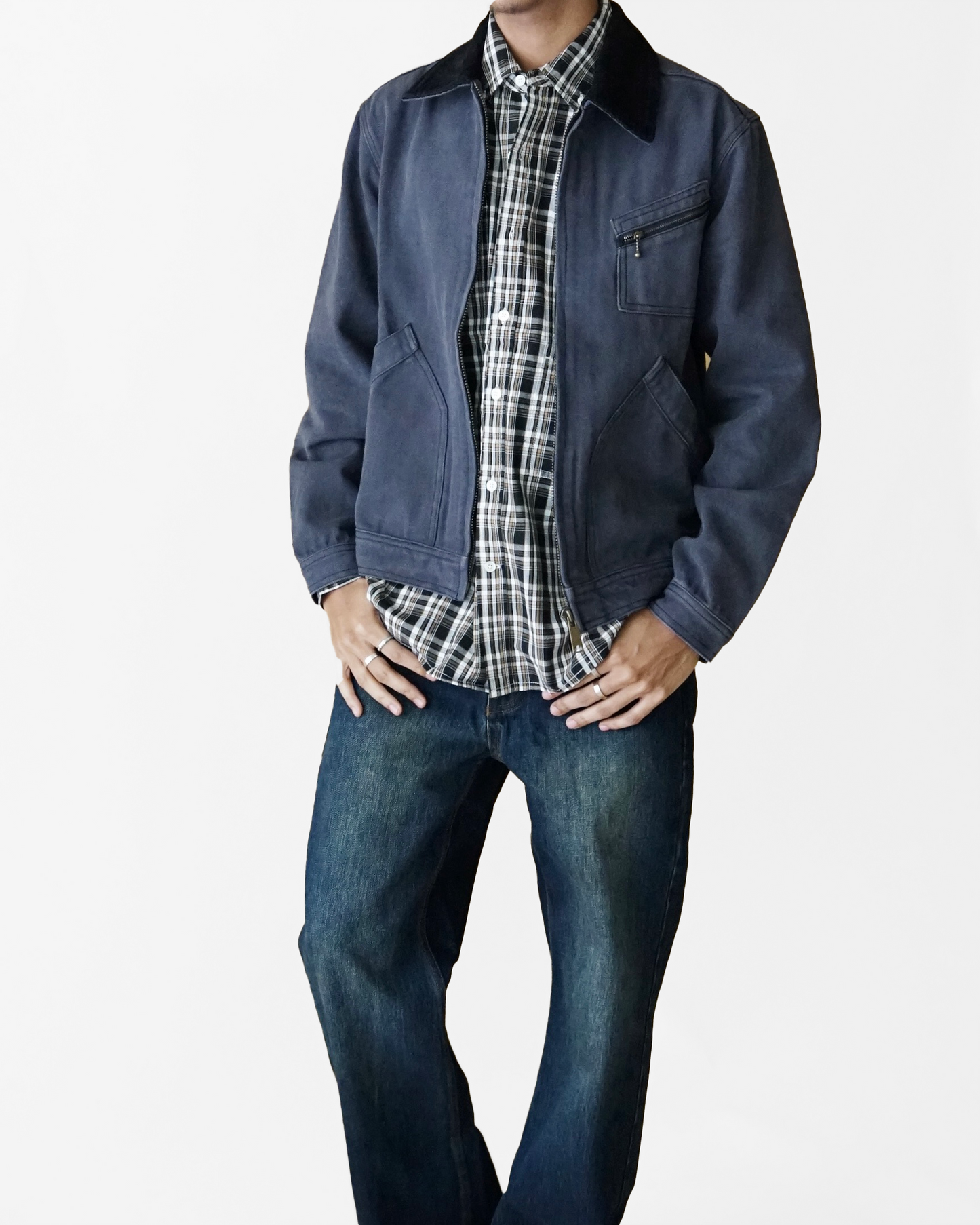 Grant Shirt Black Plaid