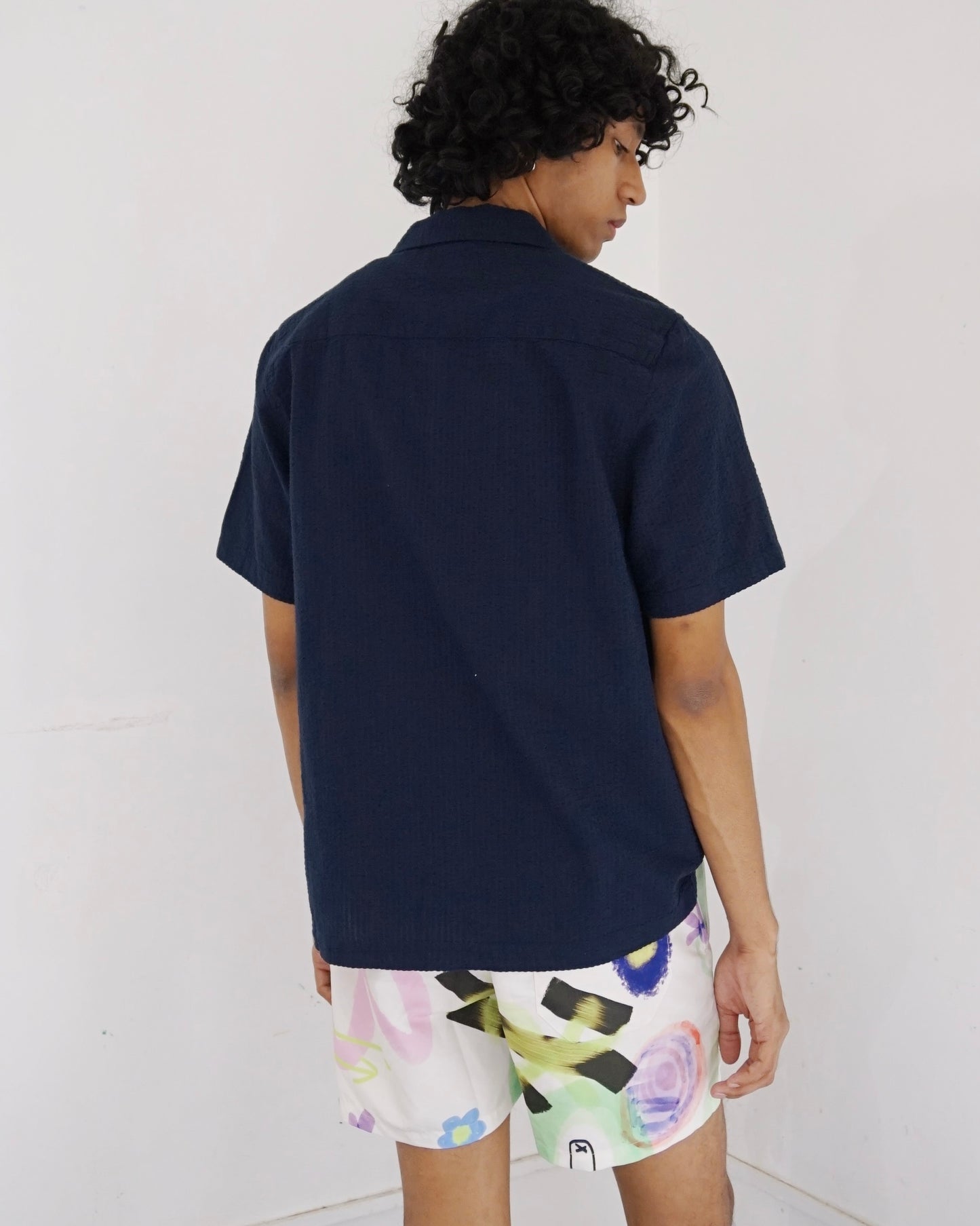 Kendalls Short Sleeve Shirt Navy