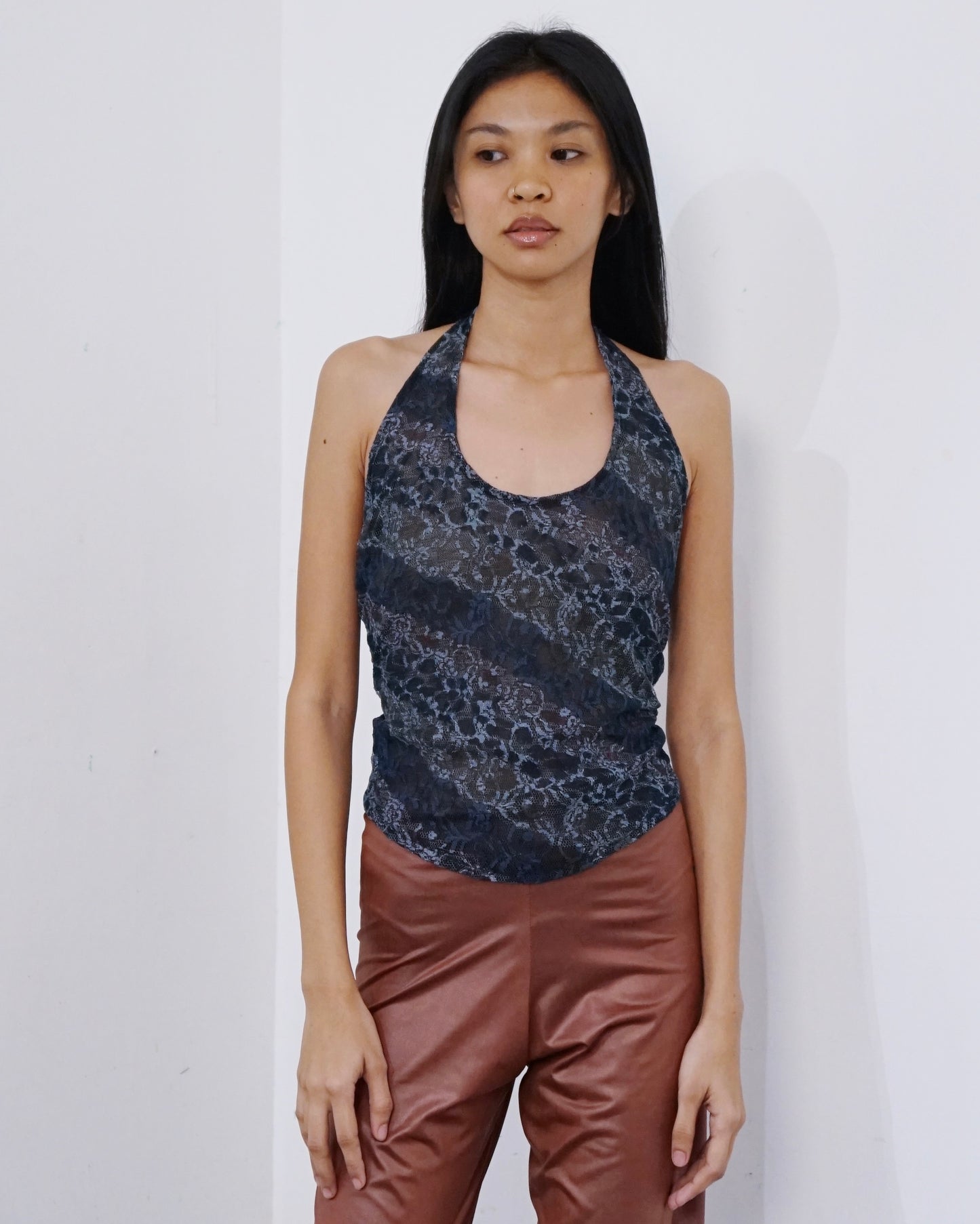 Pia Top Black/Blue