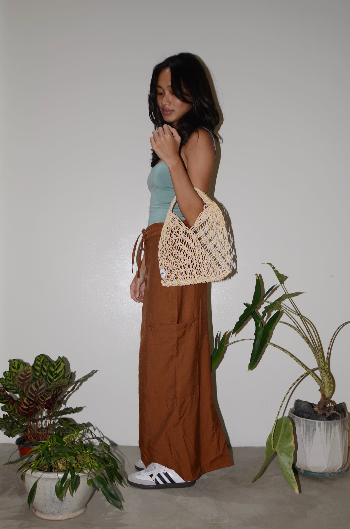 Tropa Mini Net Bag Yellow/Cream