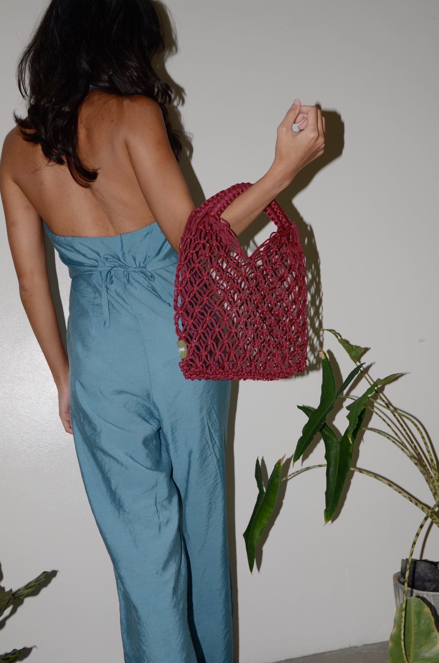 Tropa Mini Net Bag Wine