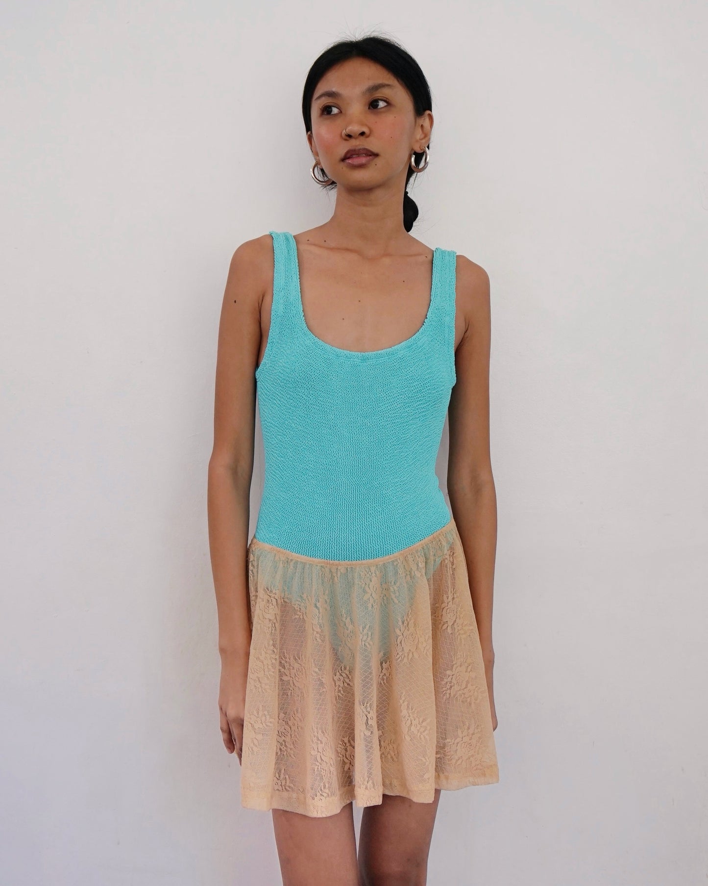 Kiki Skirt Beige Lace