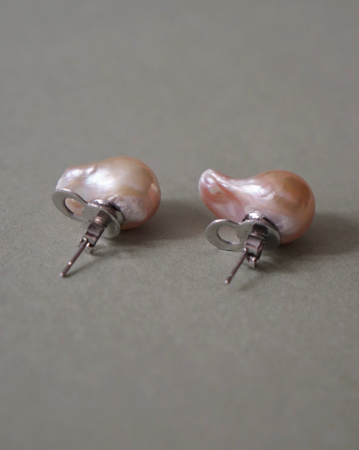 Reyna Baroque Earrings Purple