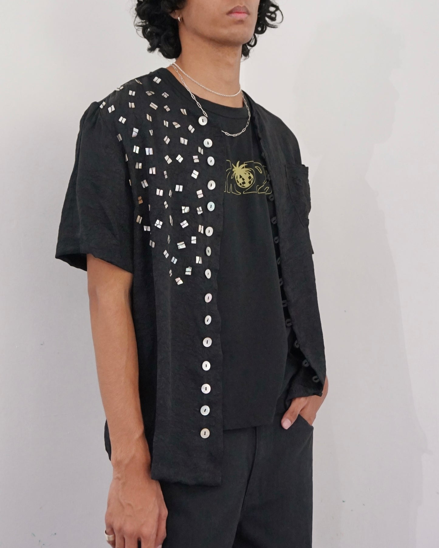 Harlequin Shirt Black