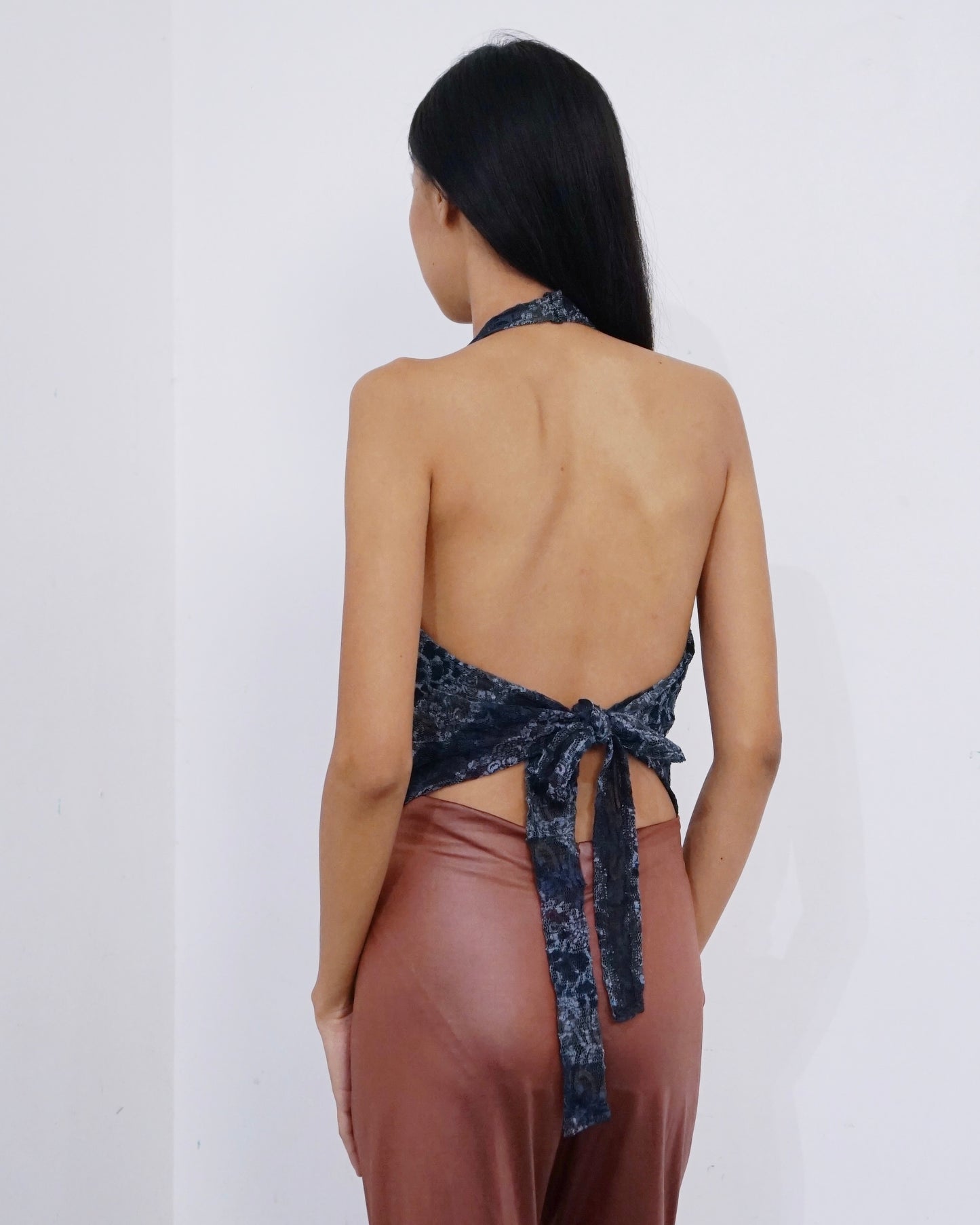 Pia Top Black/Blue