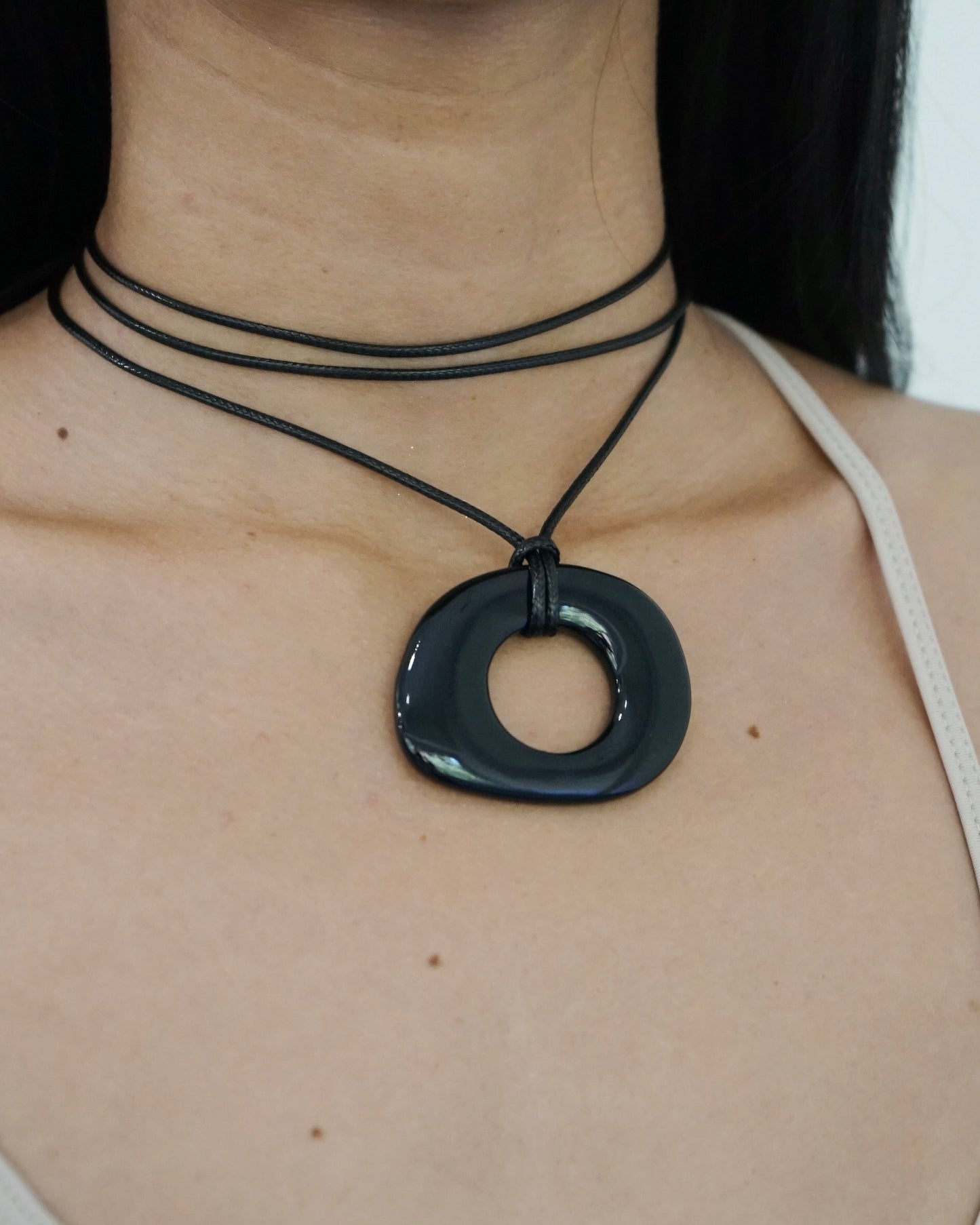 Catalina Black Necklace