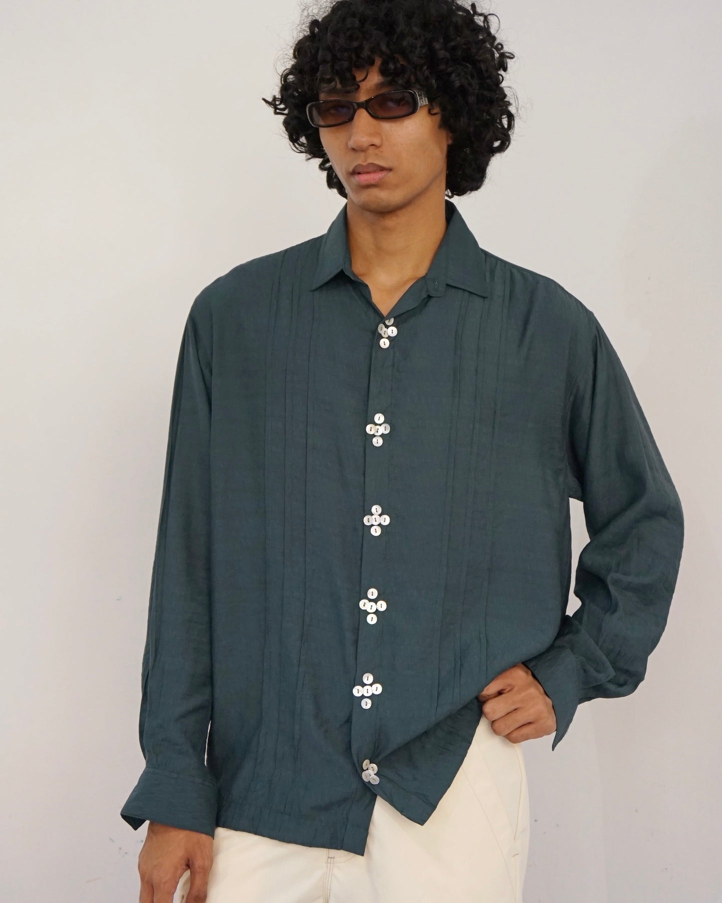 Aman Shirt Brunswick Green