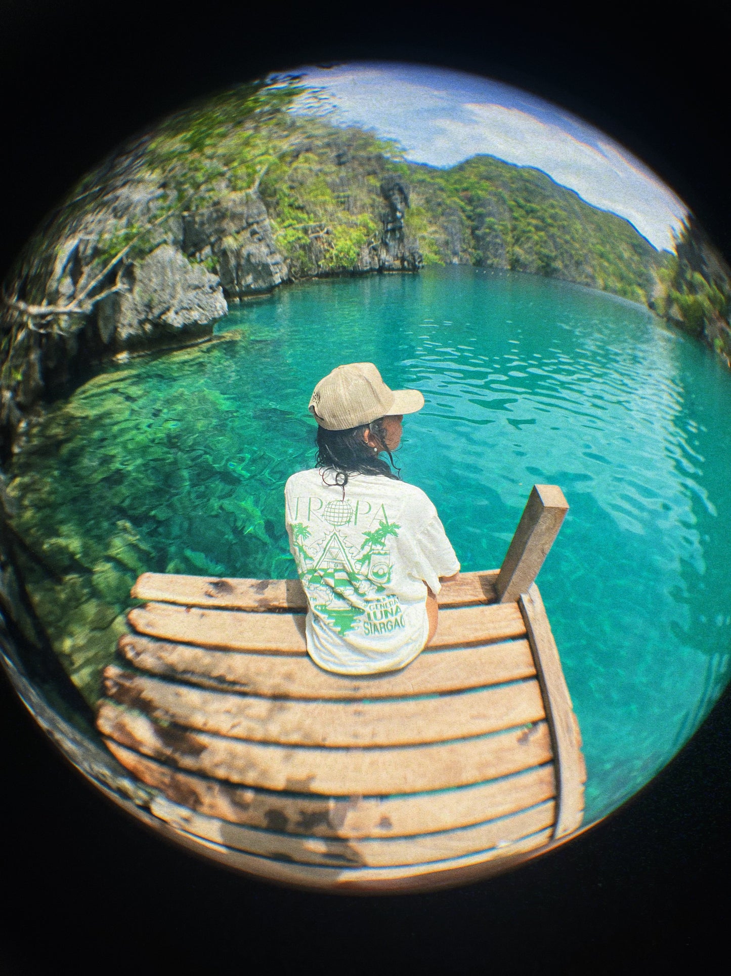 Tropa x Isla TTT T-Shirt Ivory Green