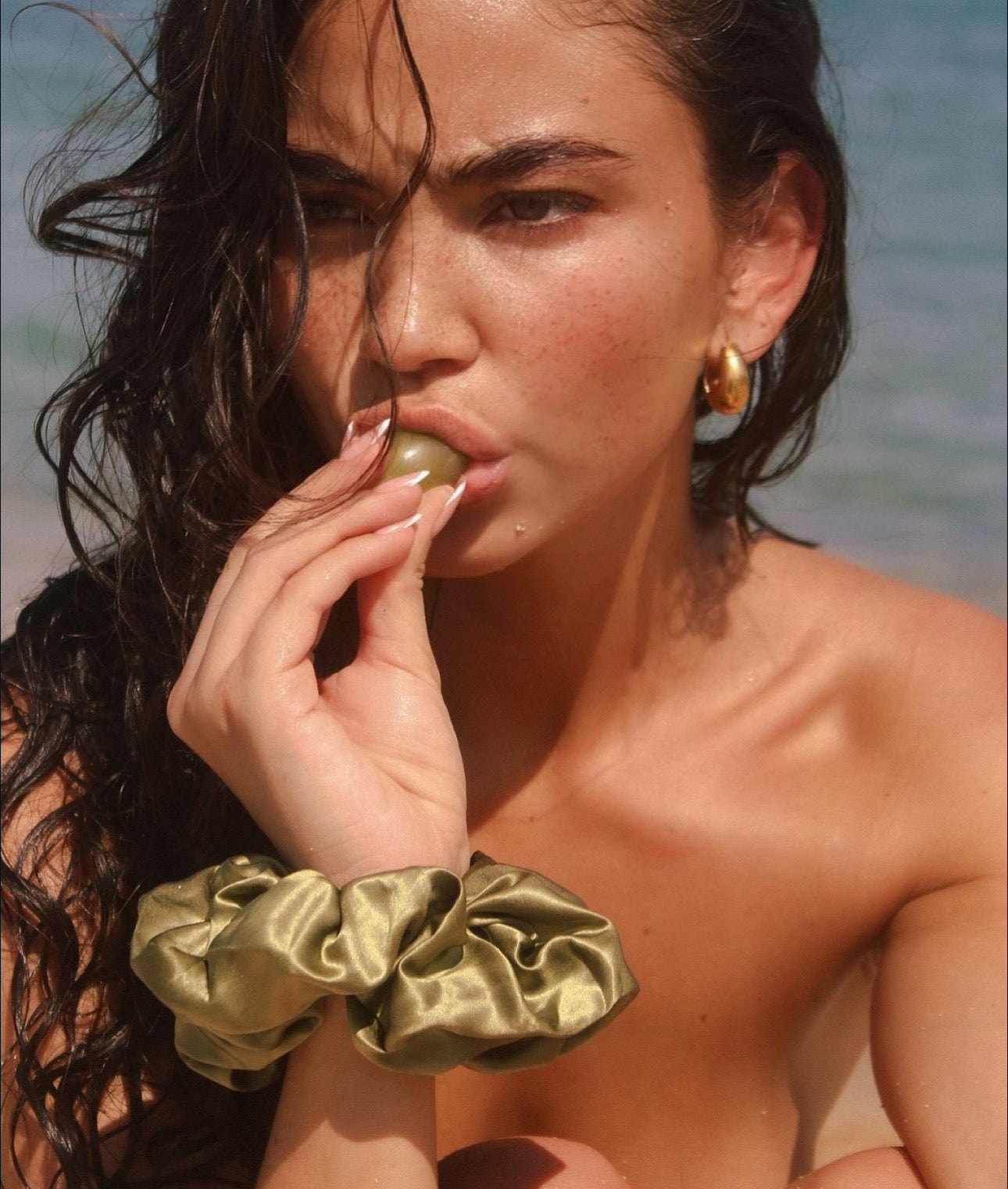 Silk Scrunchie Buko