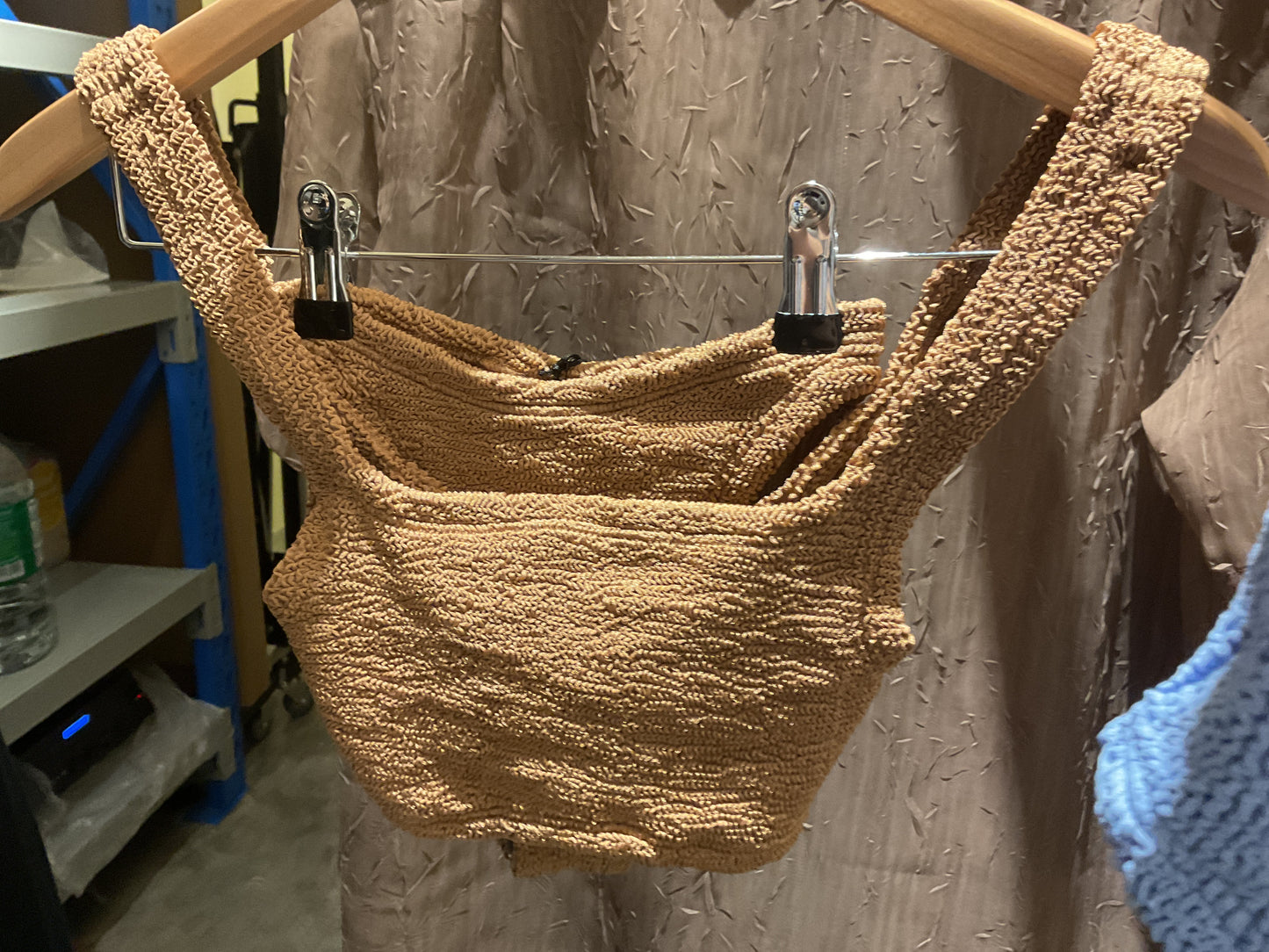 Xandra Bikini Metallic Cocoa