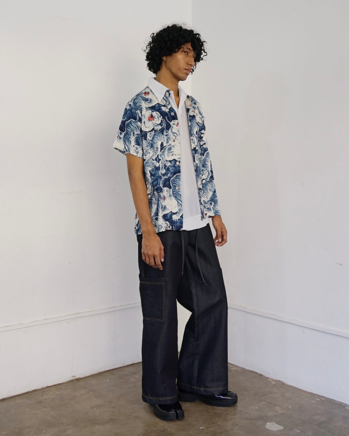 Summer Shirt Tiger Linen