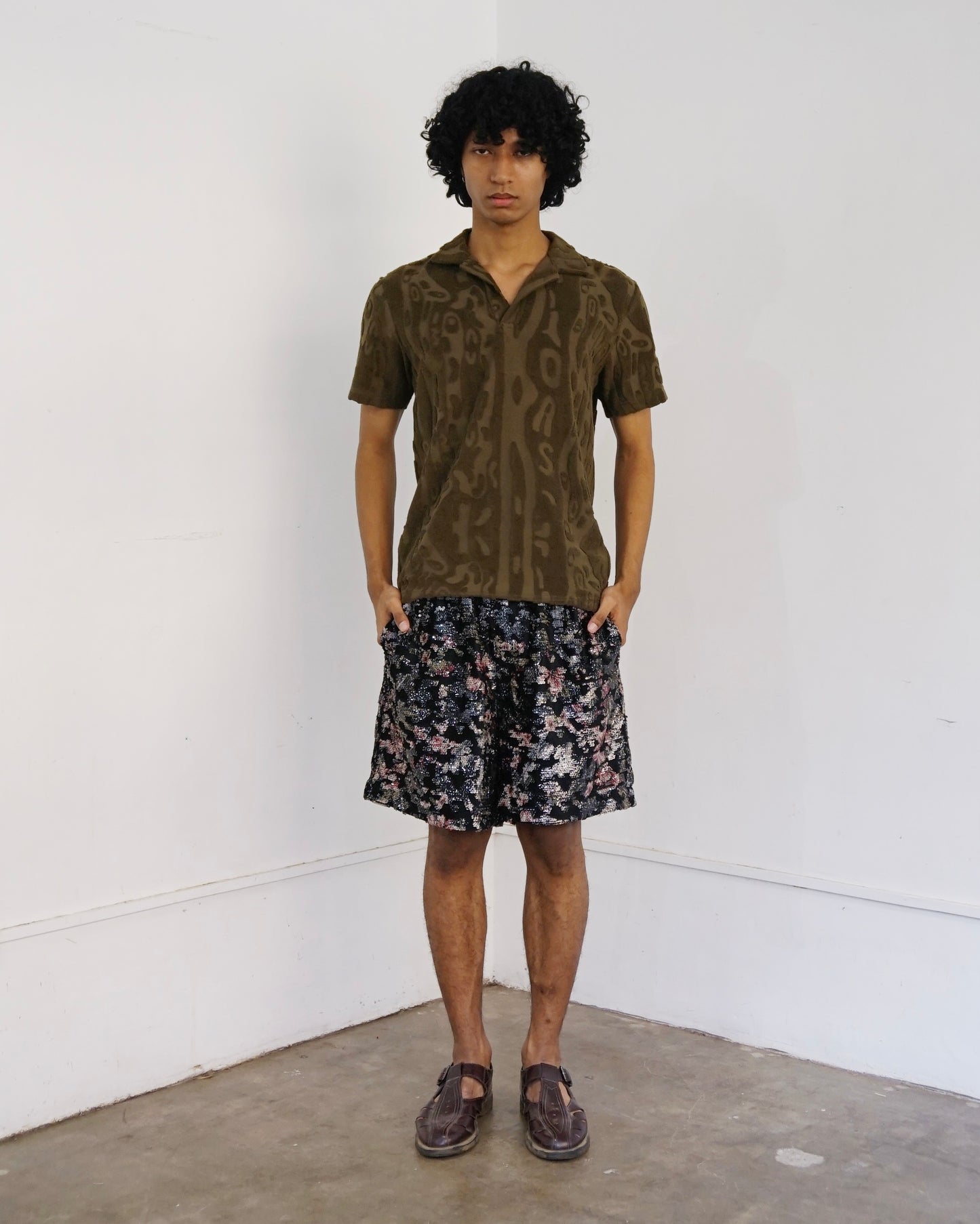 Jiggle Polo Terry Shirt