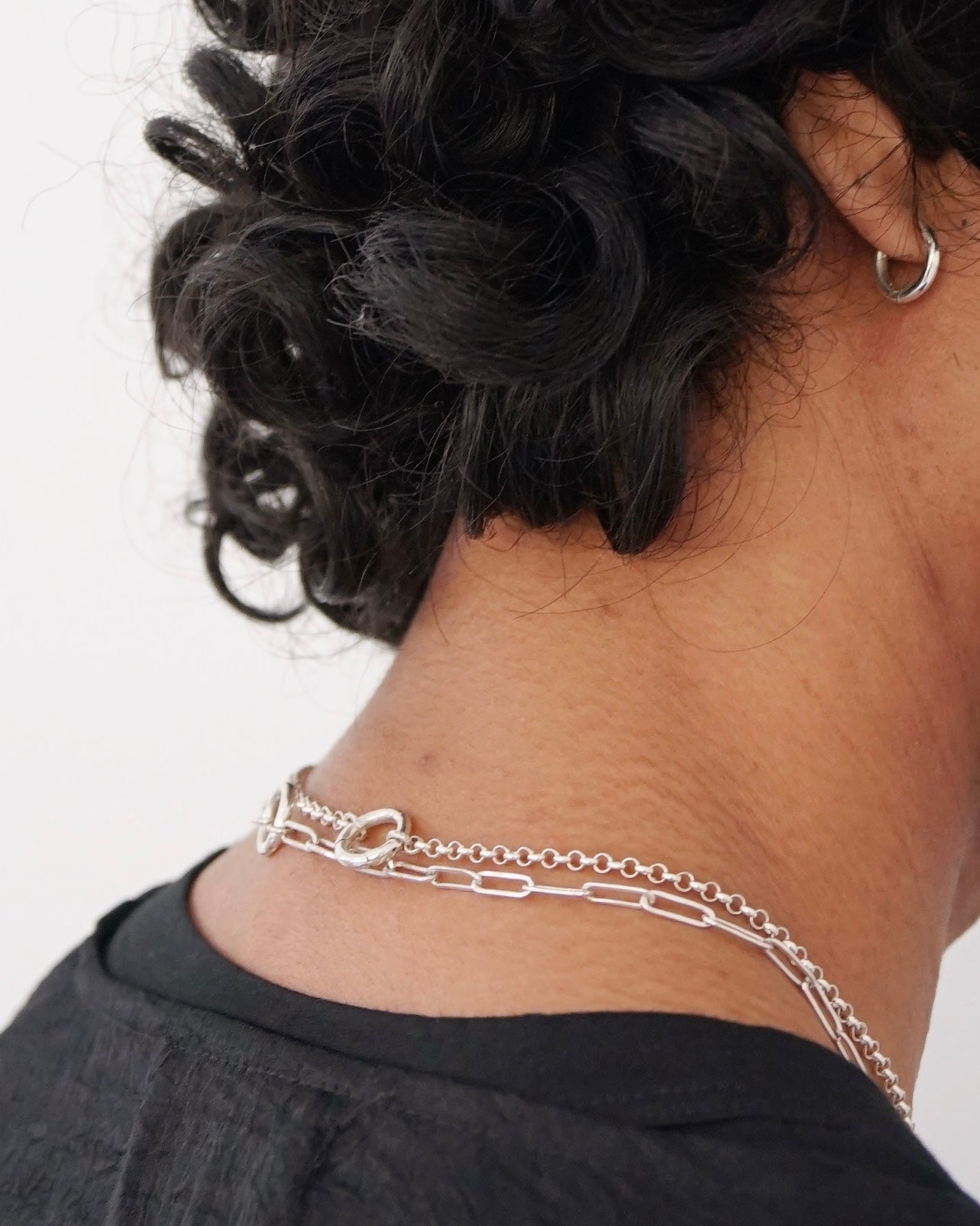Clark Link Chain Silver