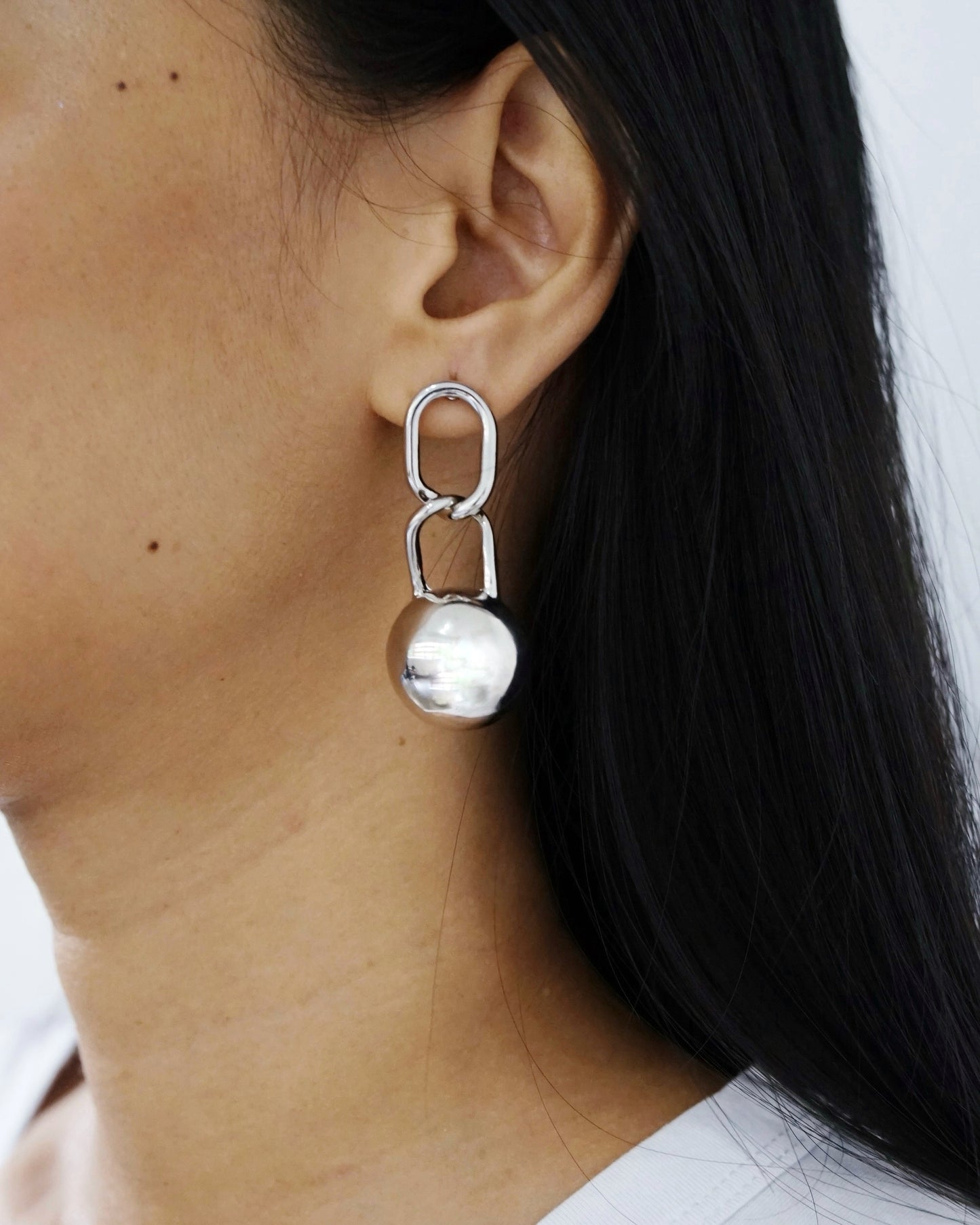 Lara Silver Earrings