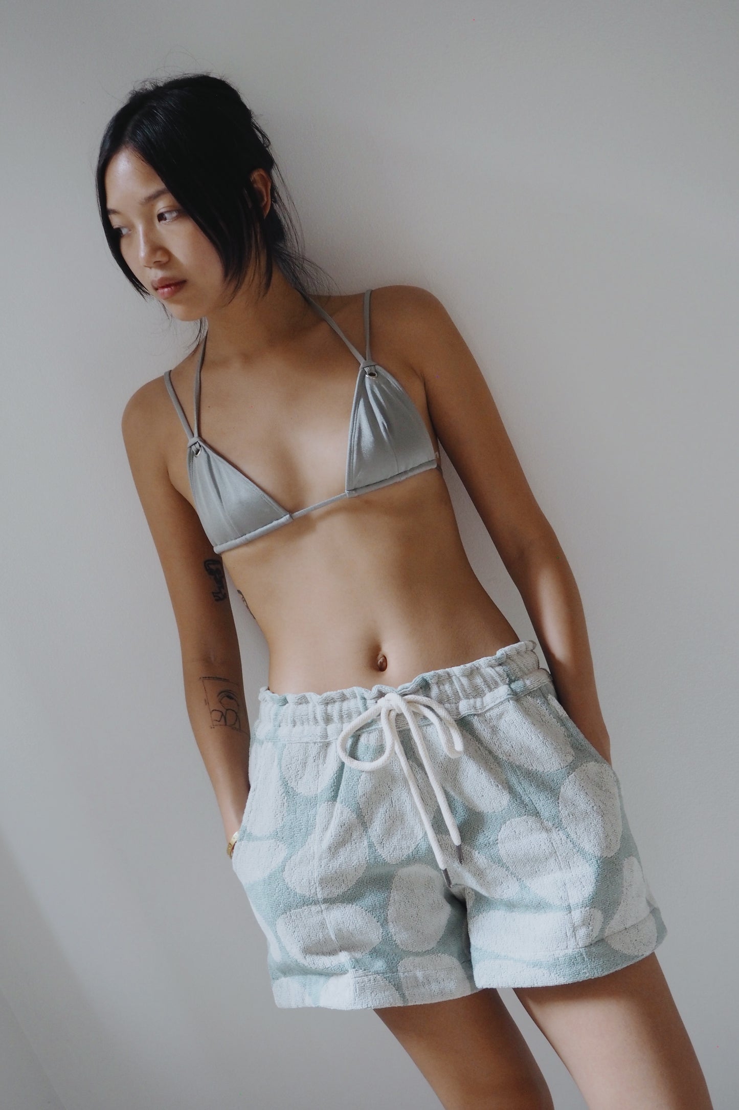 Pebble Drizzle Terry Shorts