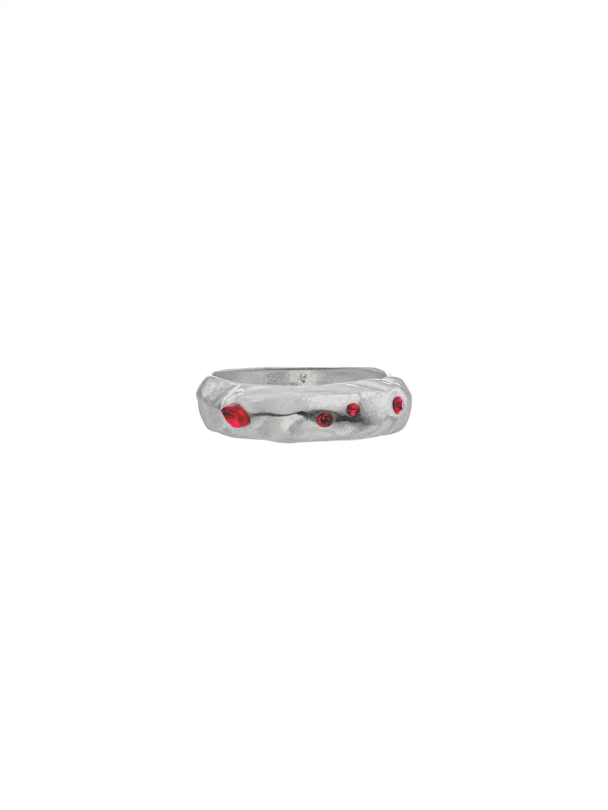 Abbey Silver Organic Ring