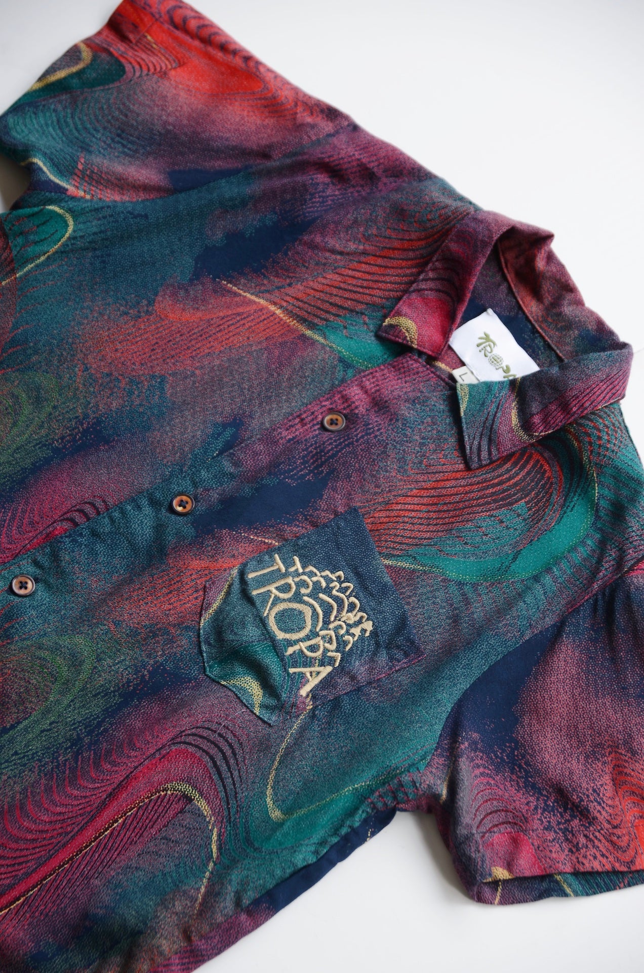 Kids Warp Hawaiian Shirt