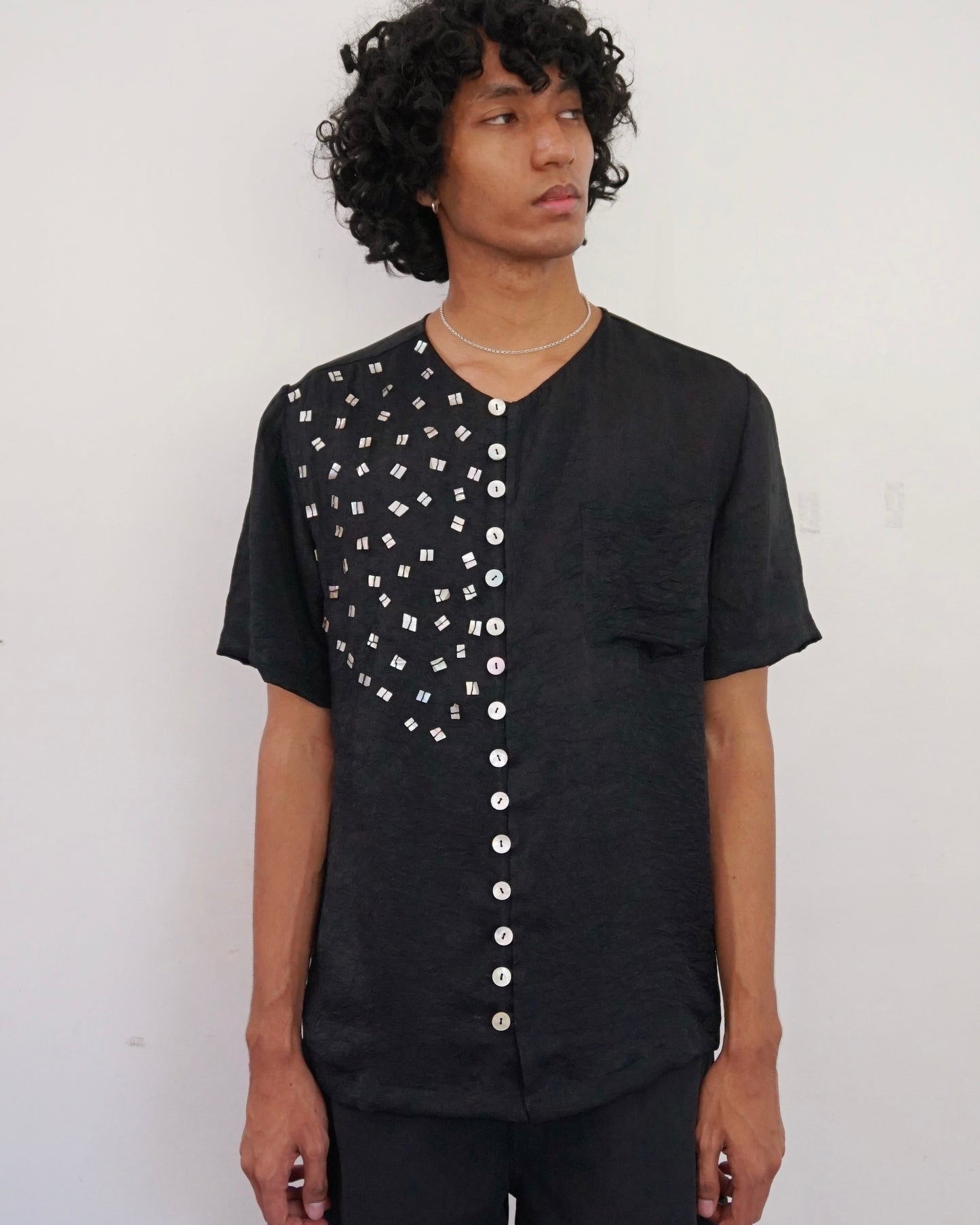 Harlequin Shirt Black