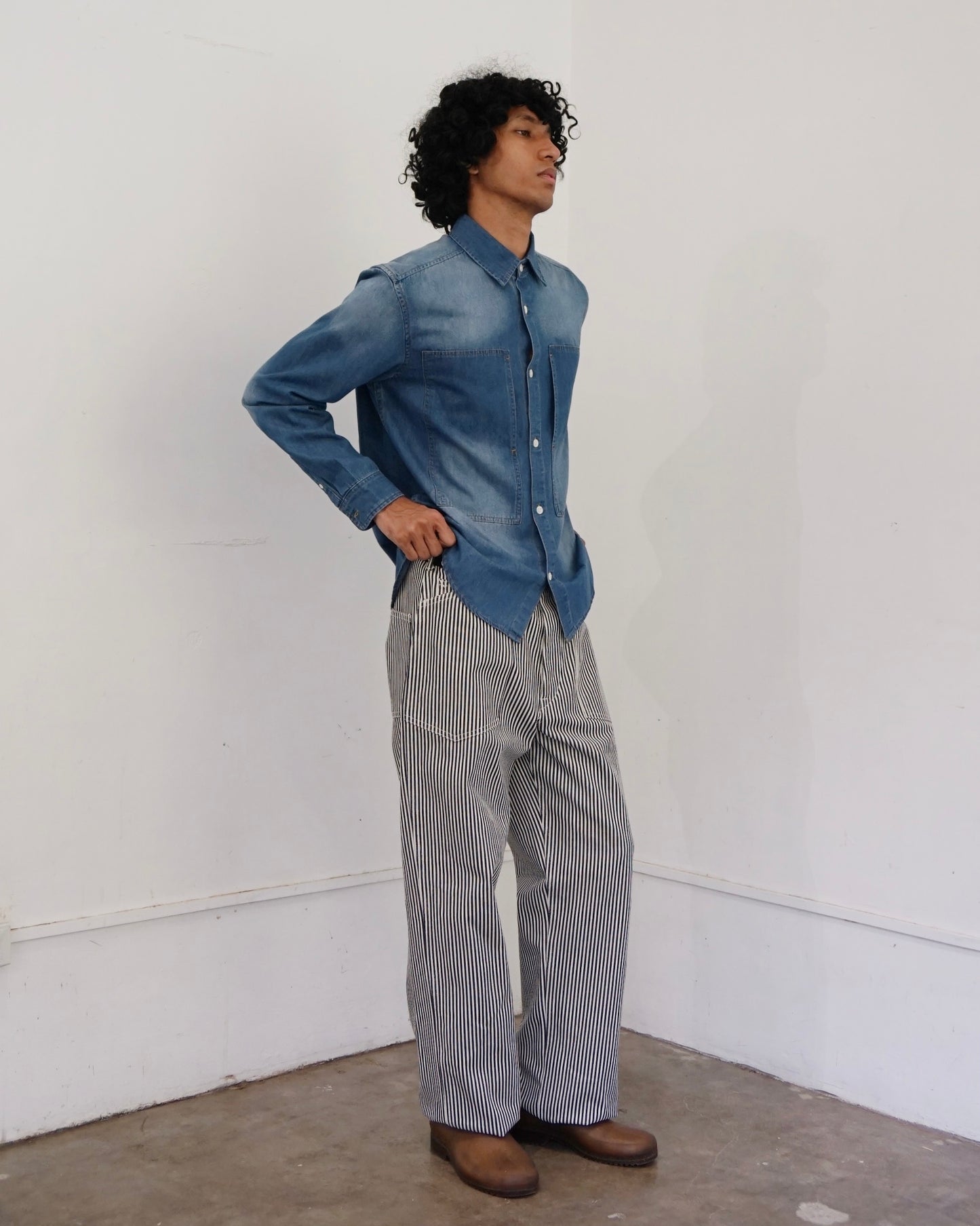 1937 Army Work Pants Hickory Stripes
