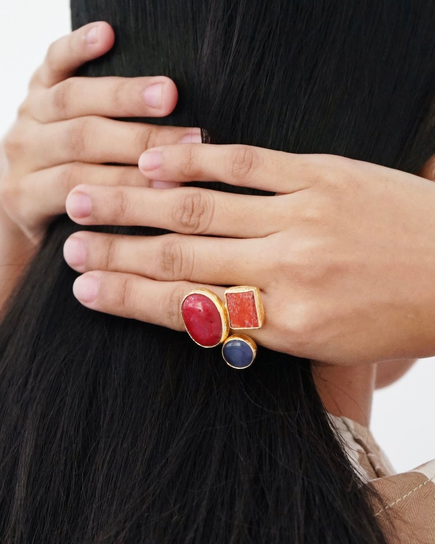 Avant-garde Red Ring