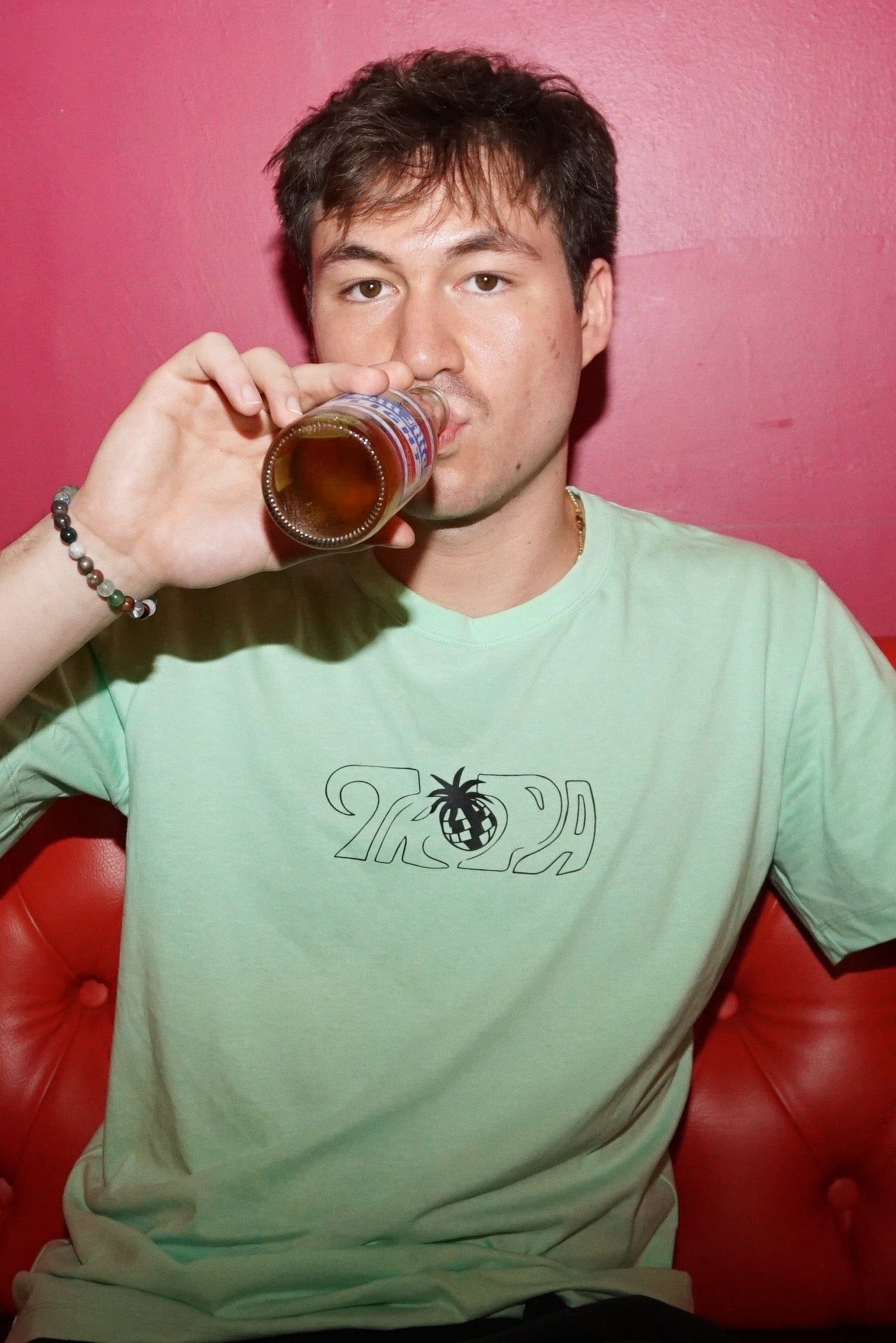 Tropa Disco Logo Tee Mint