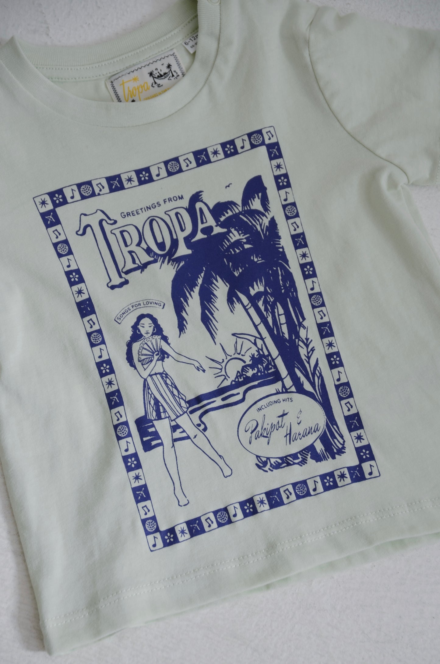 Infant Pakipot Tee Honey Dew
