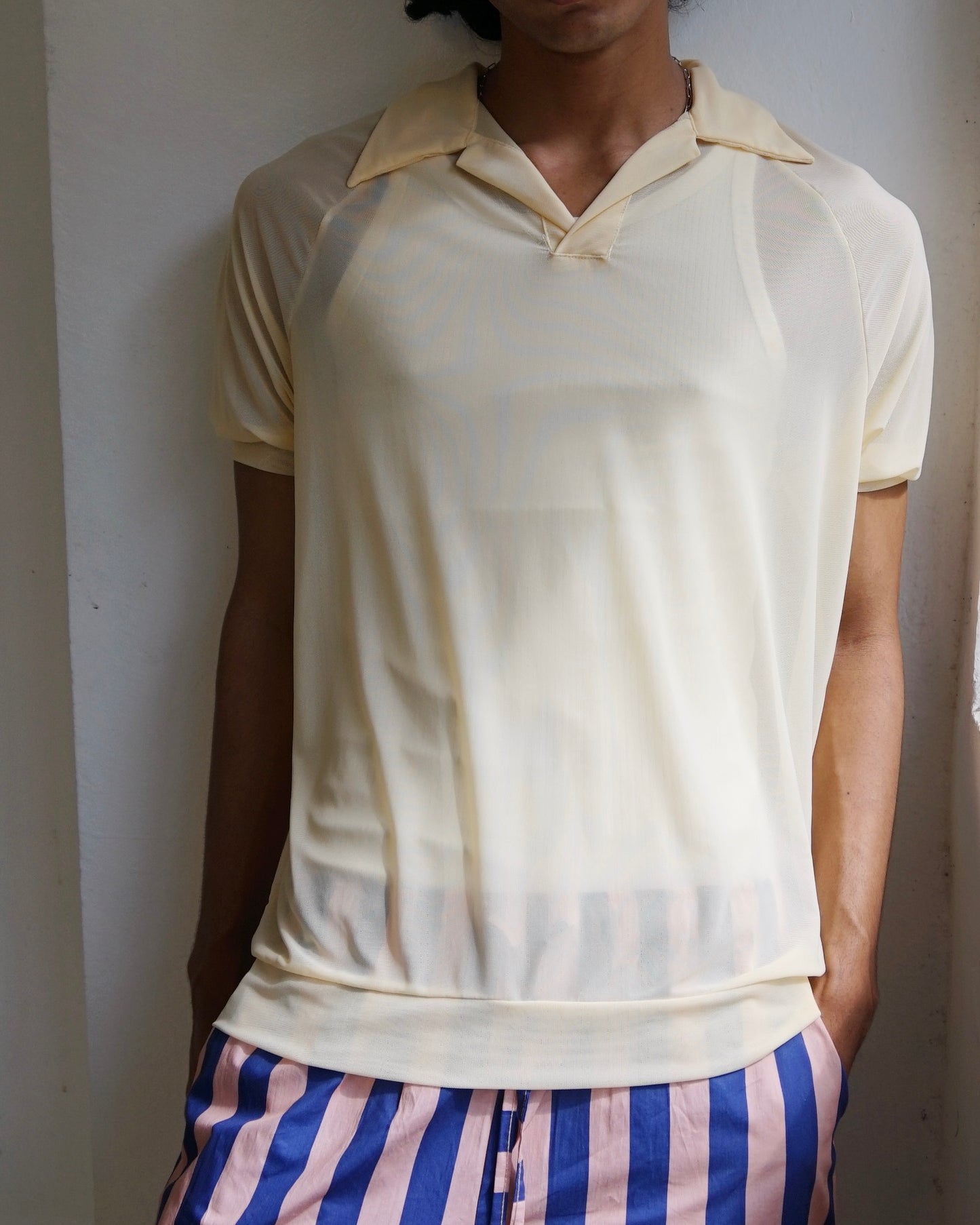 Mesh Polo Butter