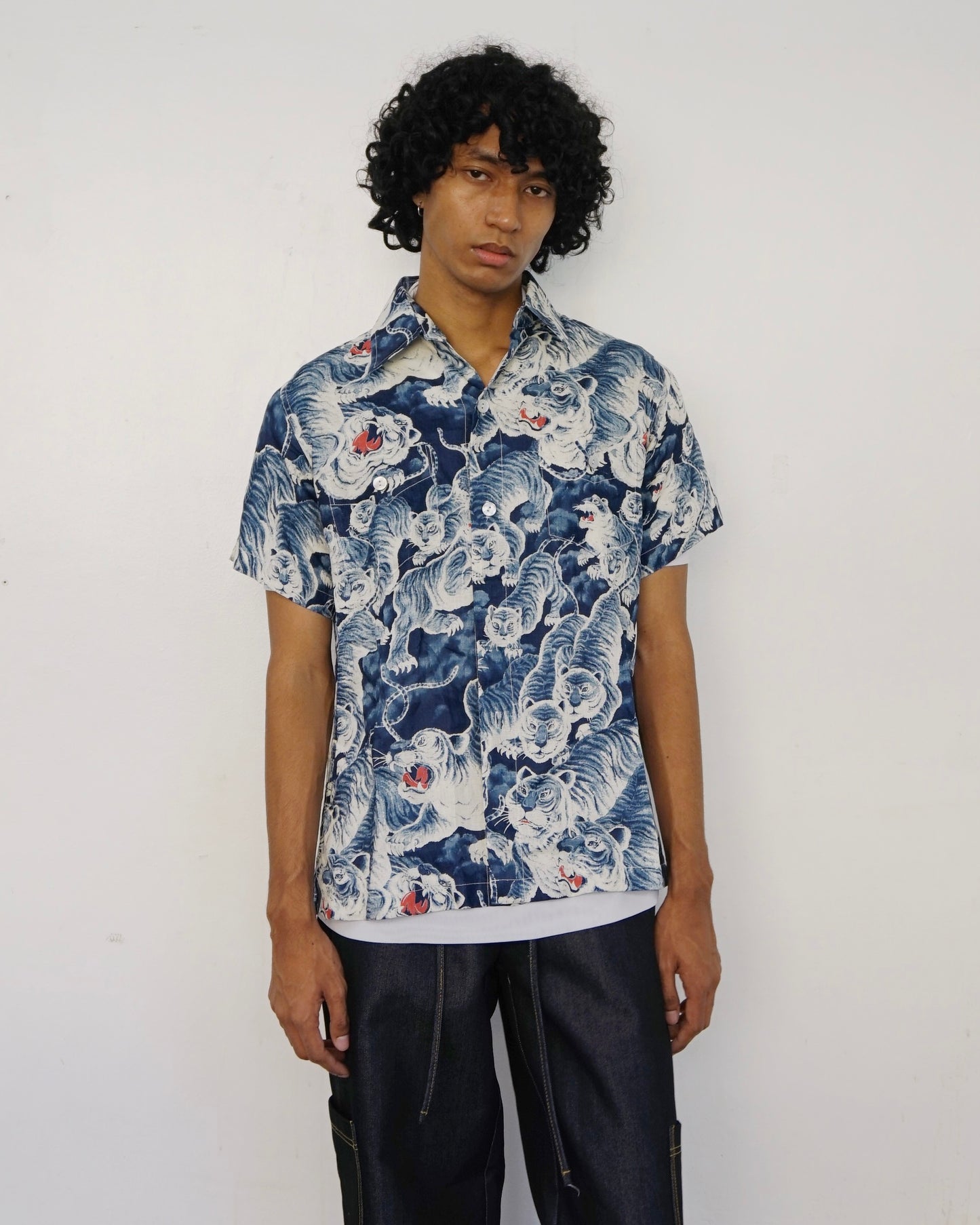 Summer Shirt Tiger Linen