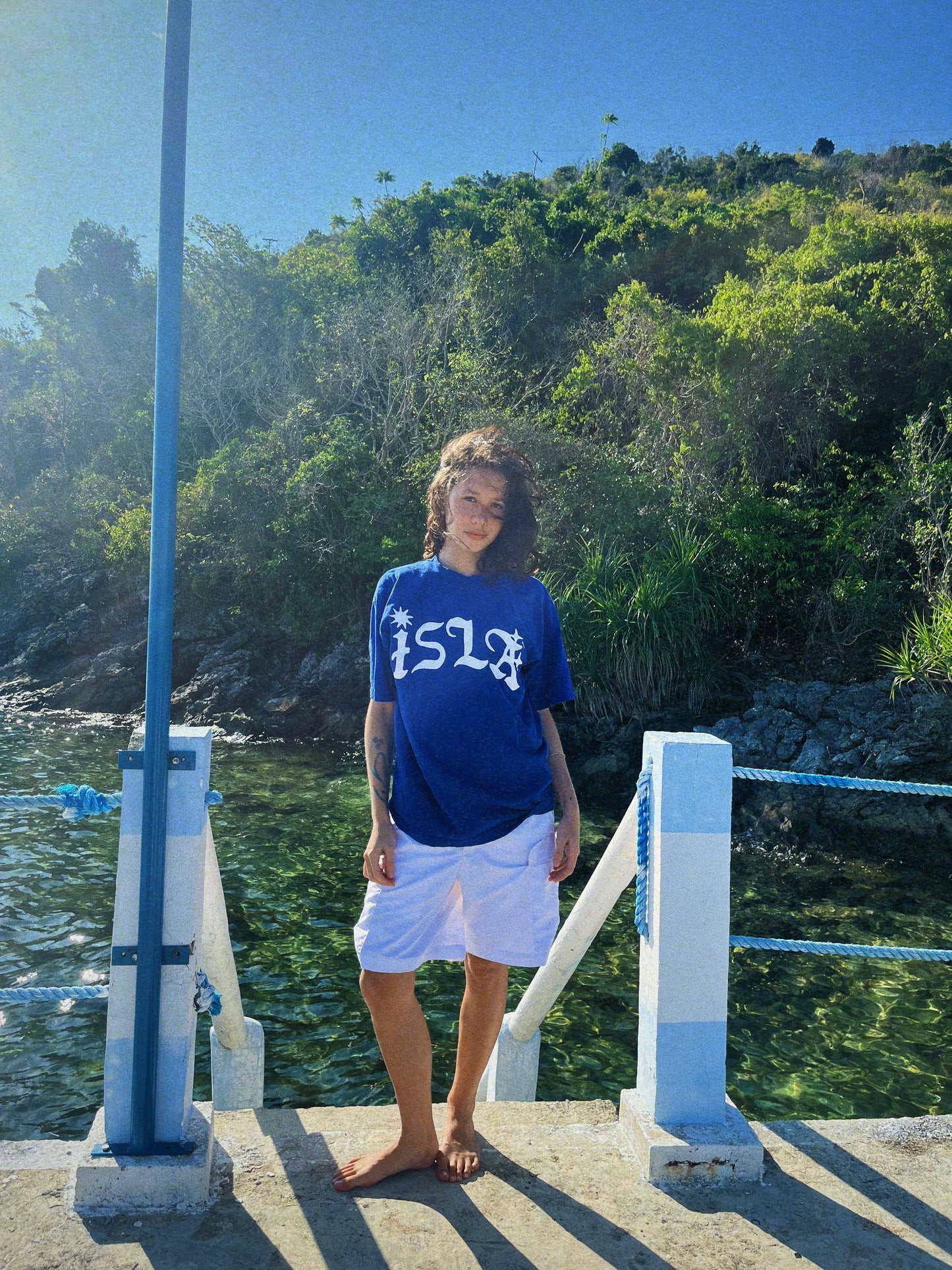 Tropa x Isla TTT T-Shirt Isla Blue