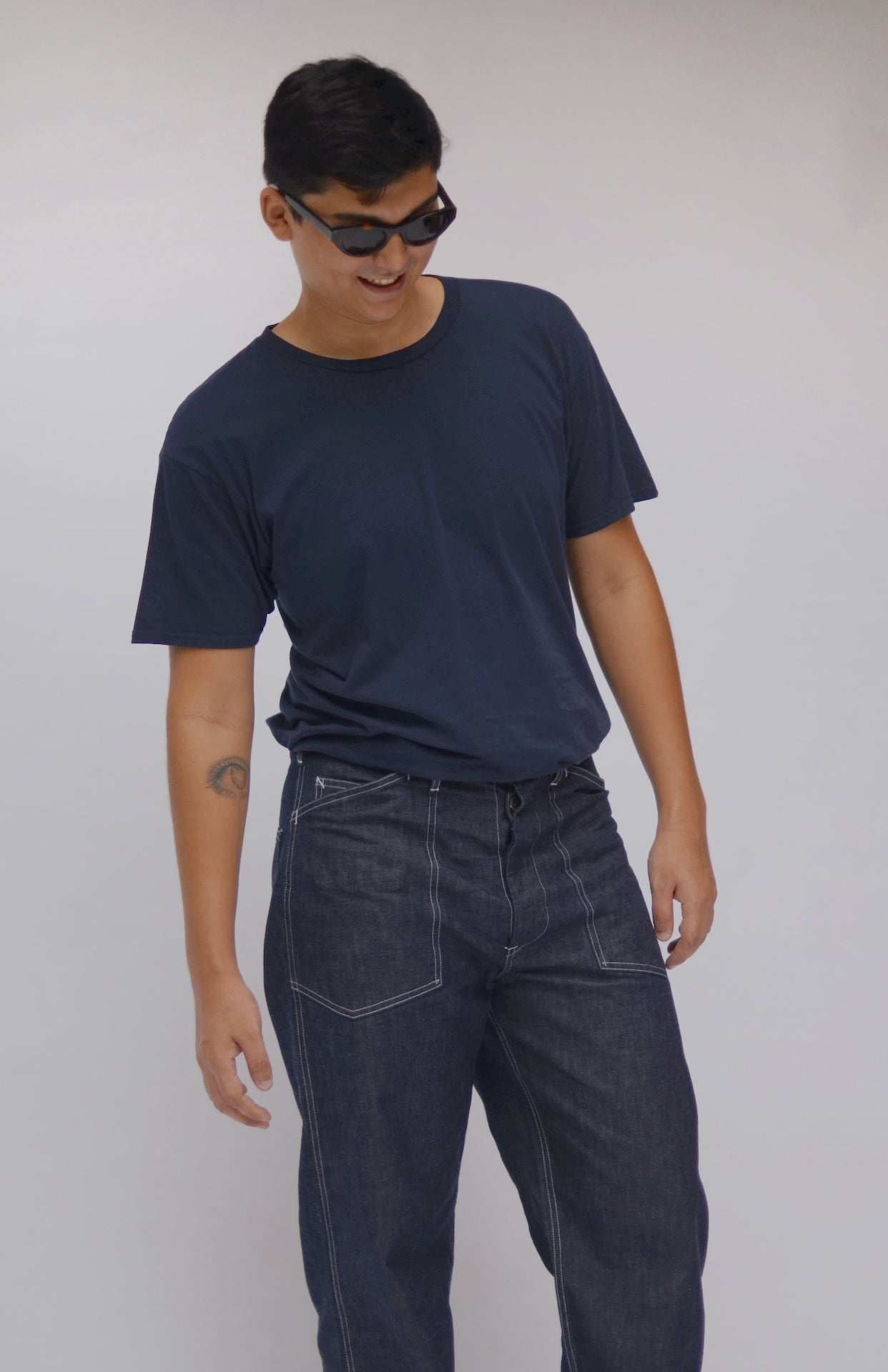 Warp Tee Navy