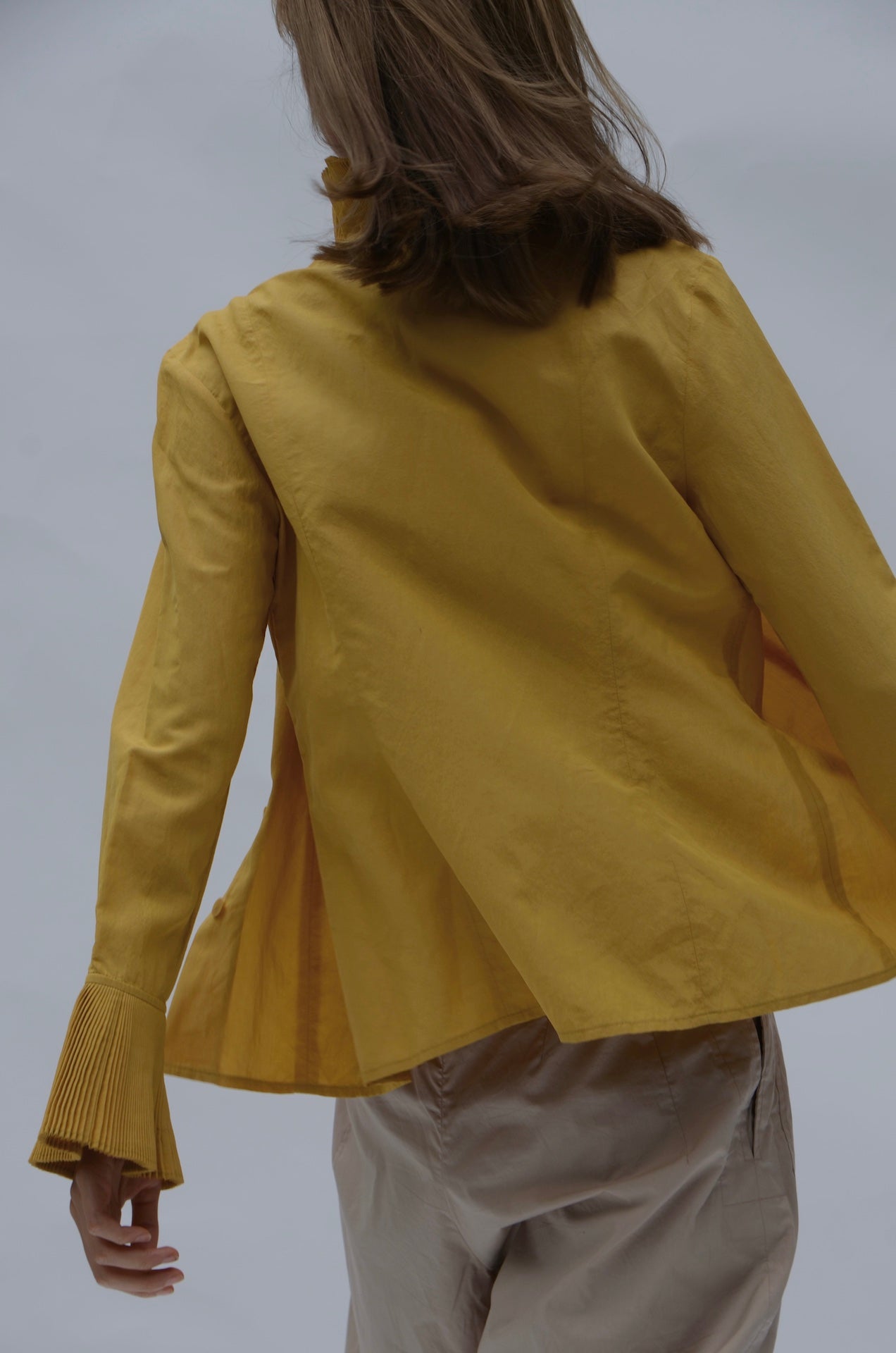 Kenzo Mustard Yellow Blouse