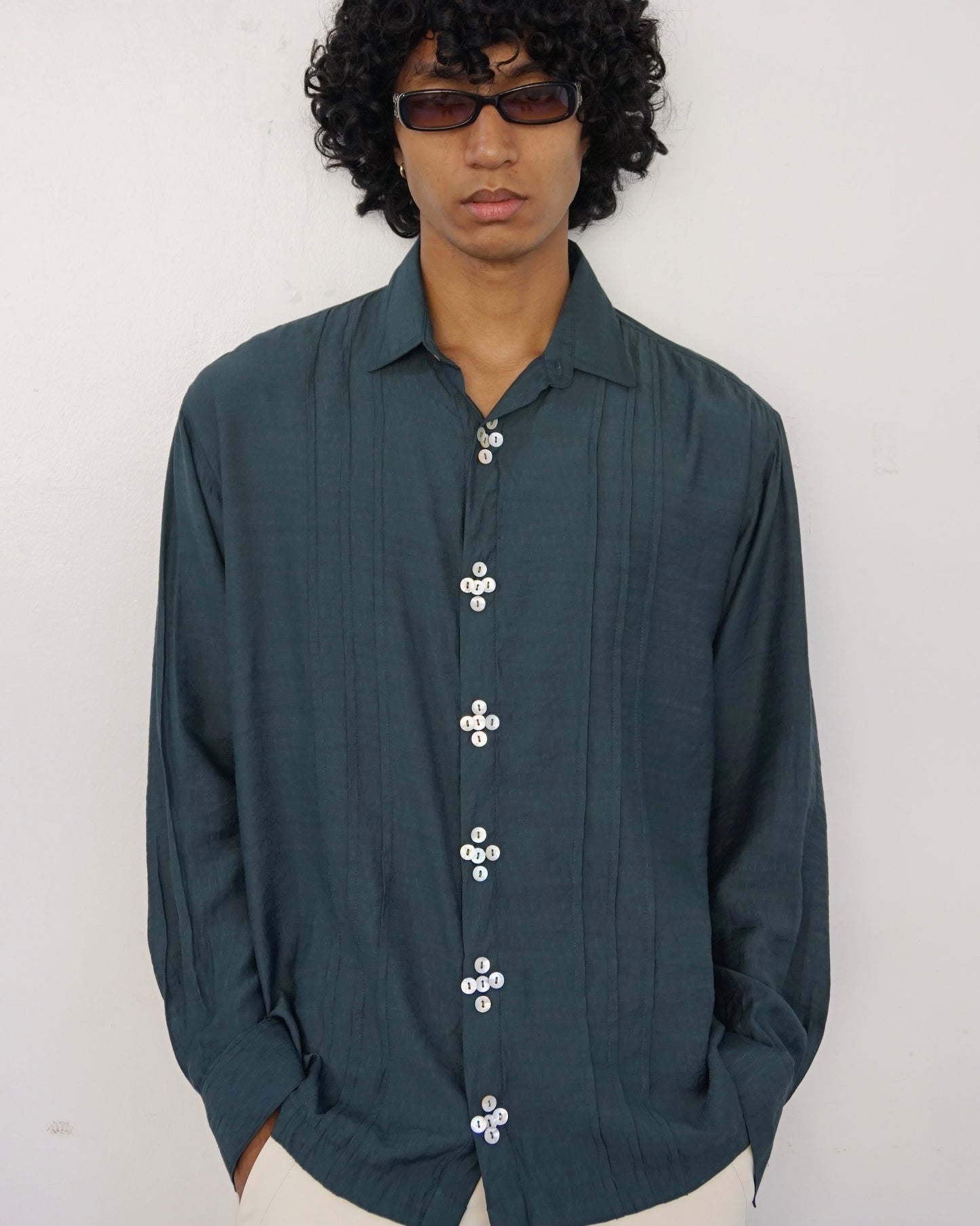 Aman Shirt Brunswick Green