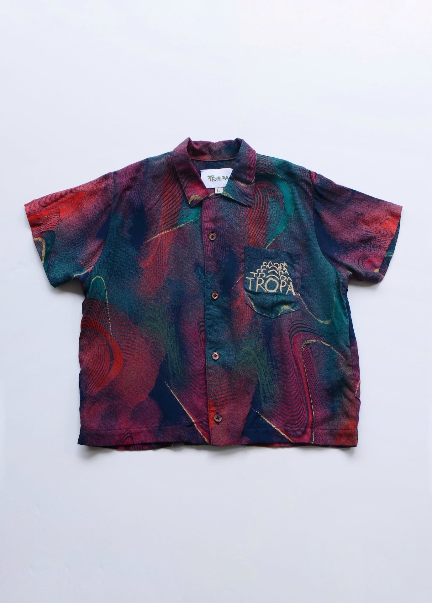 Kids Warp Hawaiian Shirt