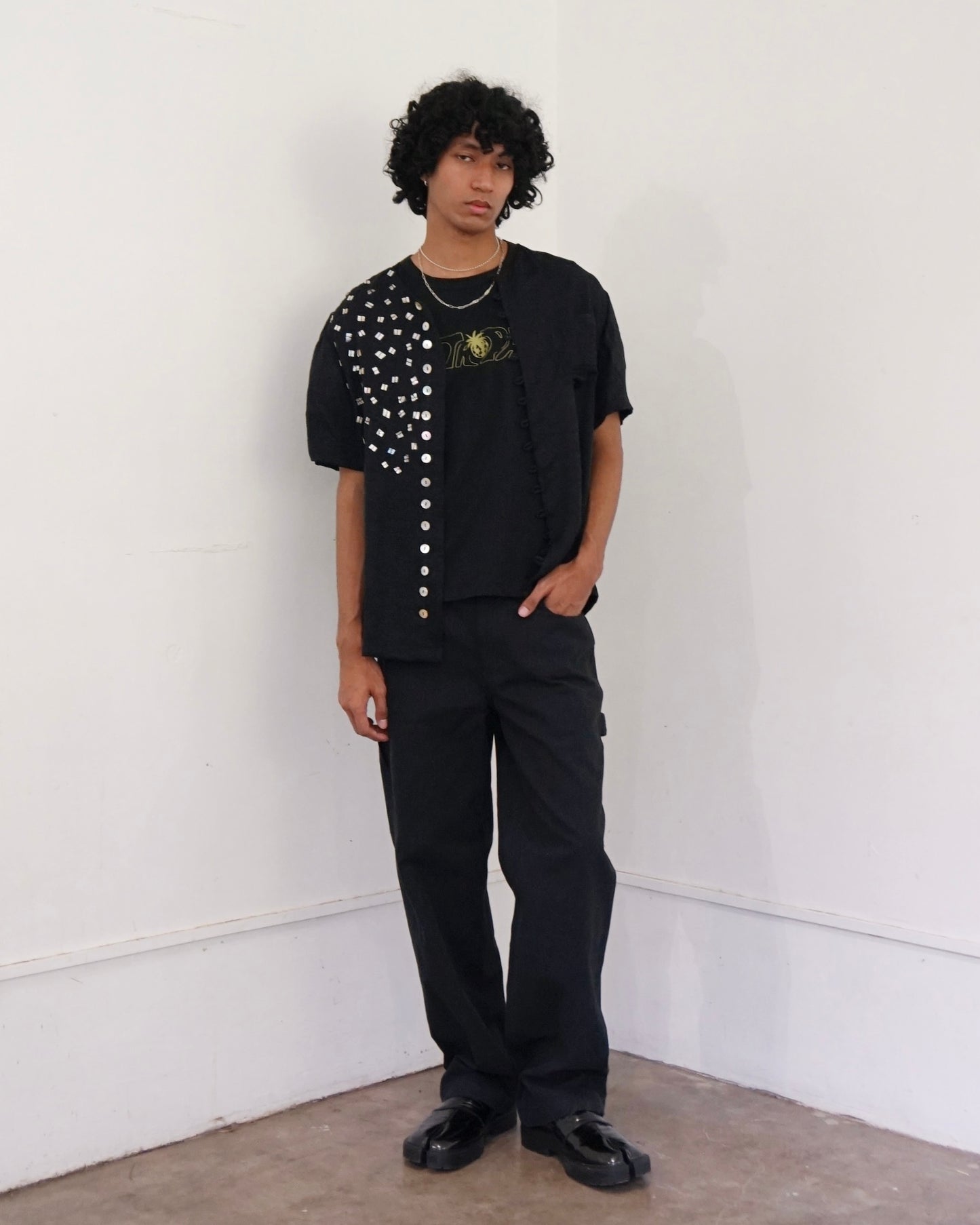 Harlequin Shirt Black