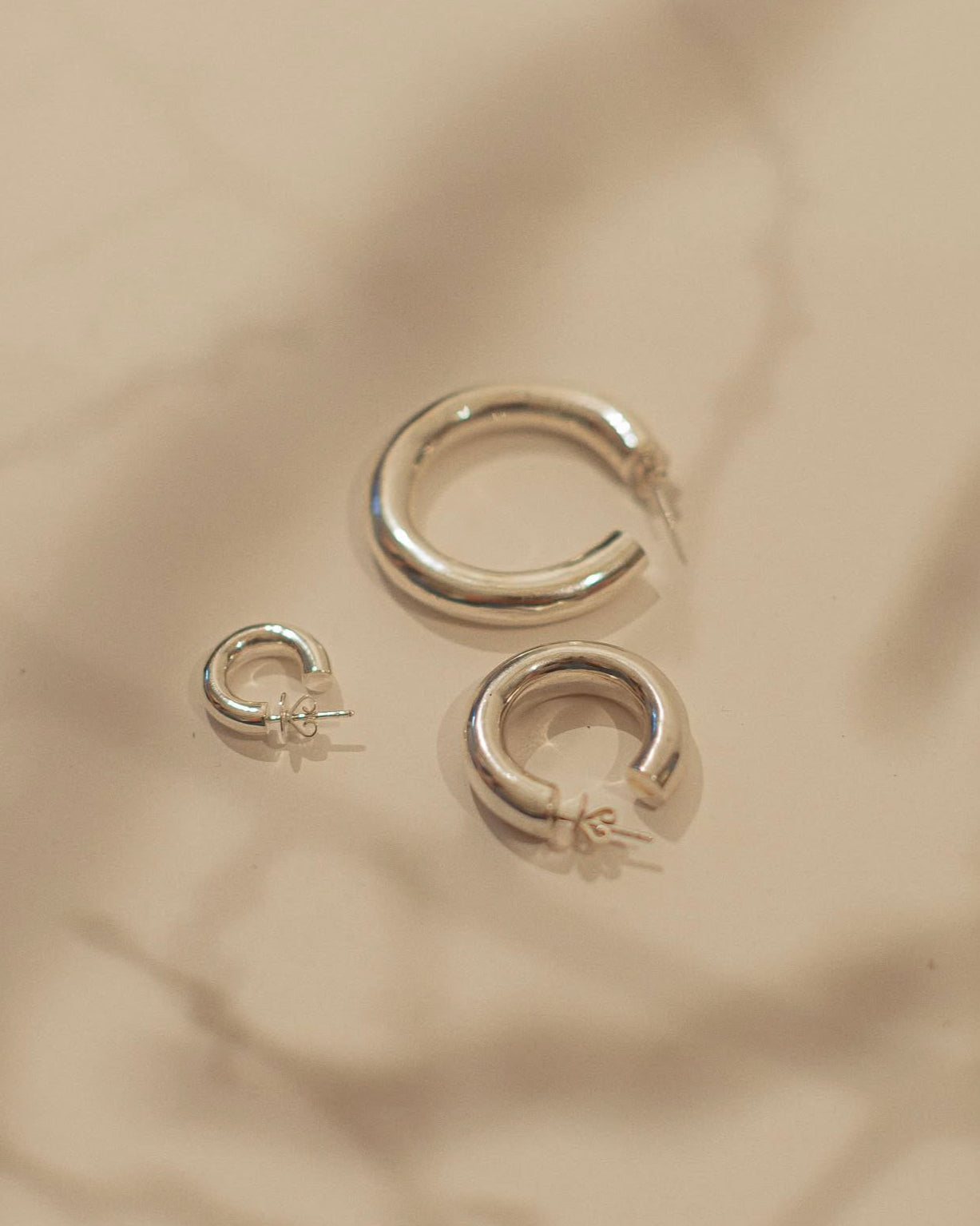 Thicc Hoop Silver