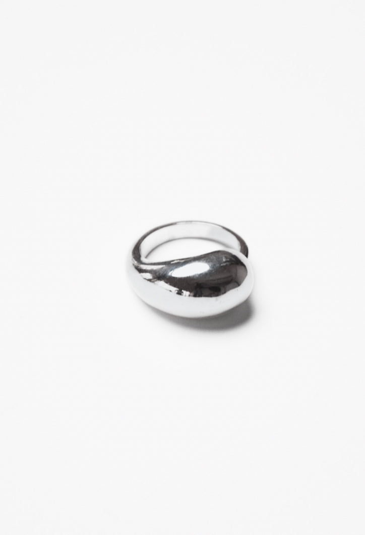 Bean Ring Silver