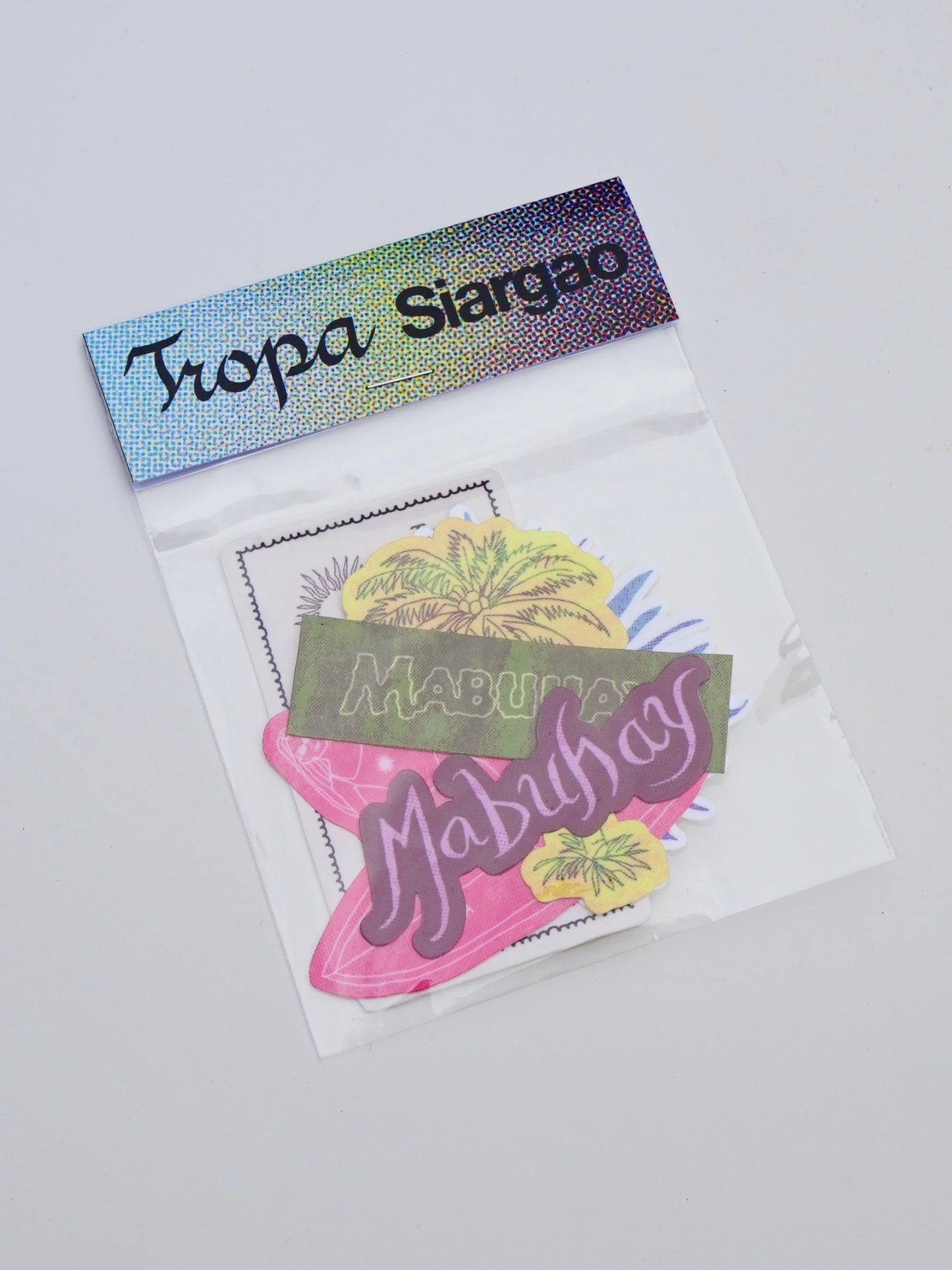 Mabuhay Siargao Sticker Pack