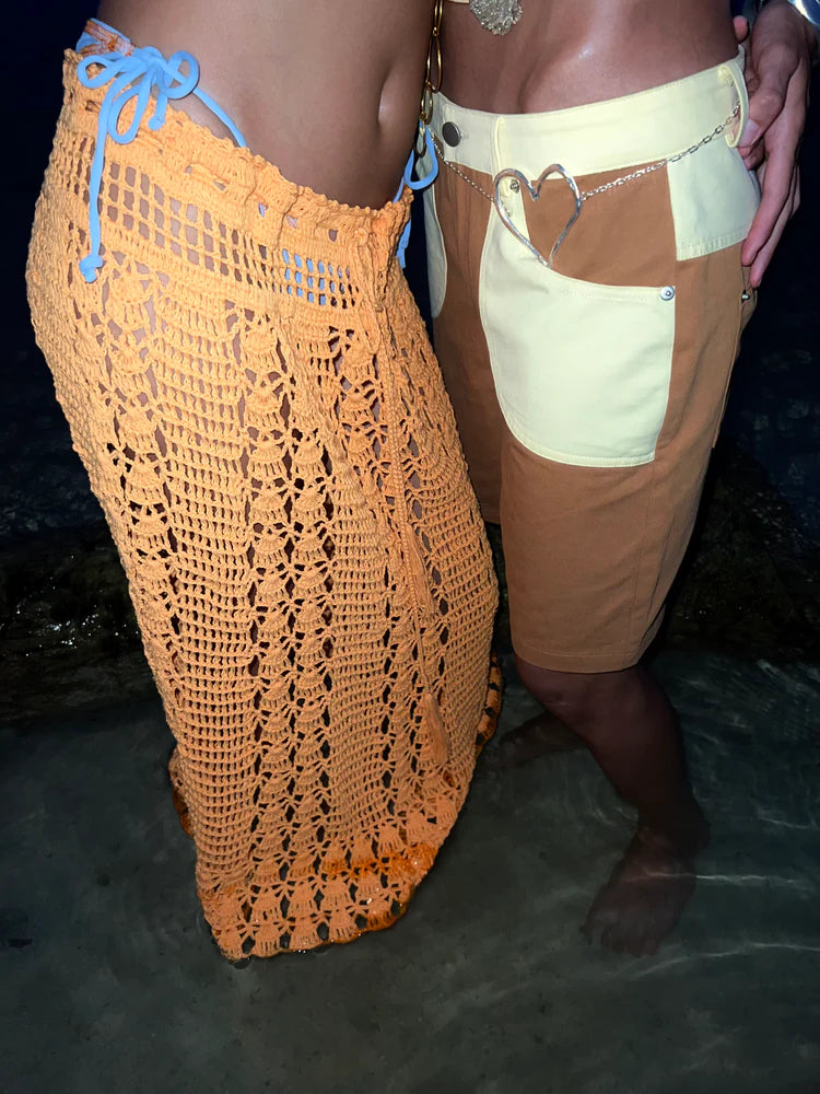 Playa Skirt Orange