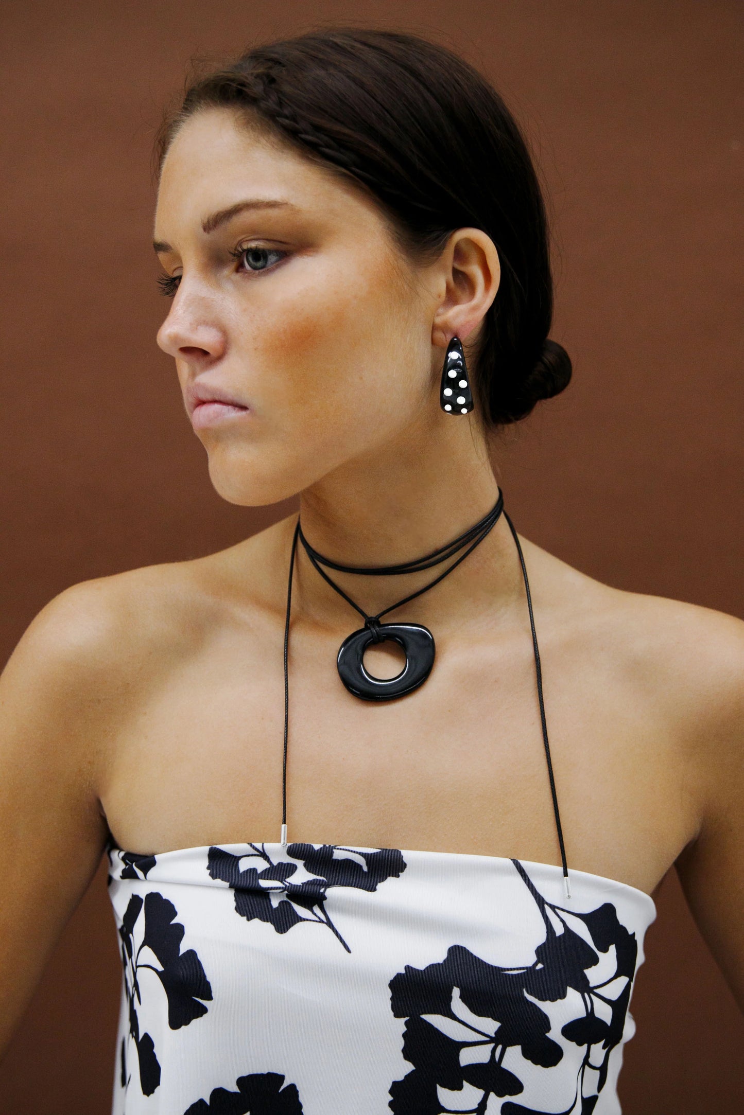 Catalina Black Necklace