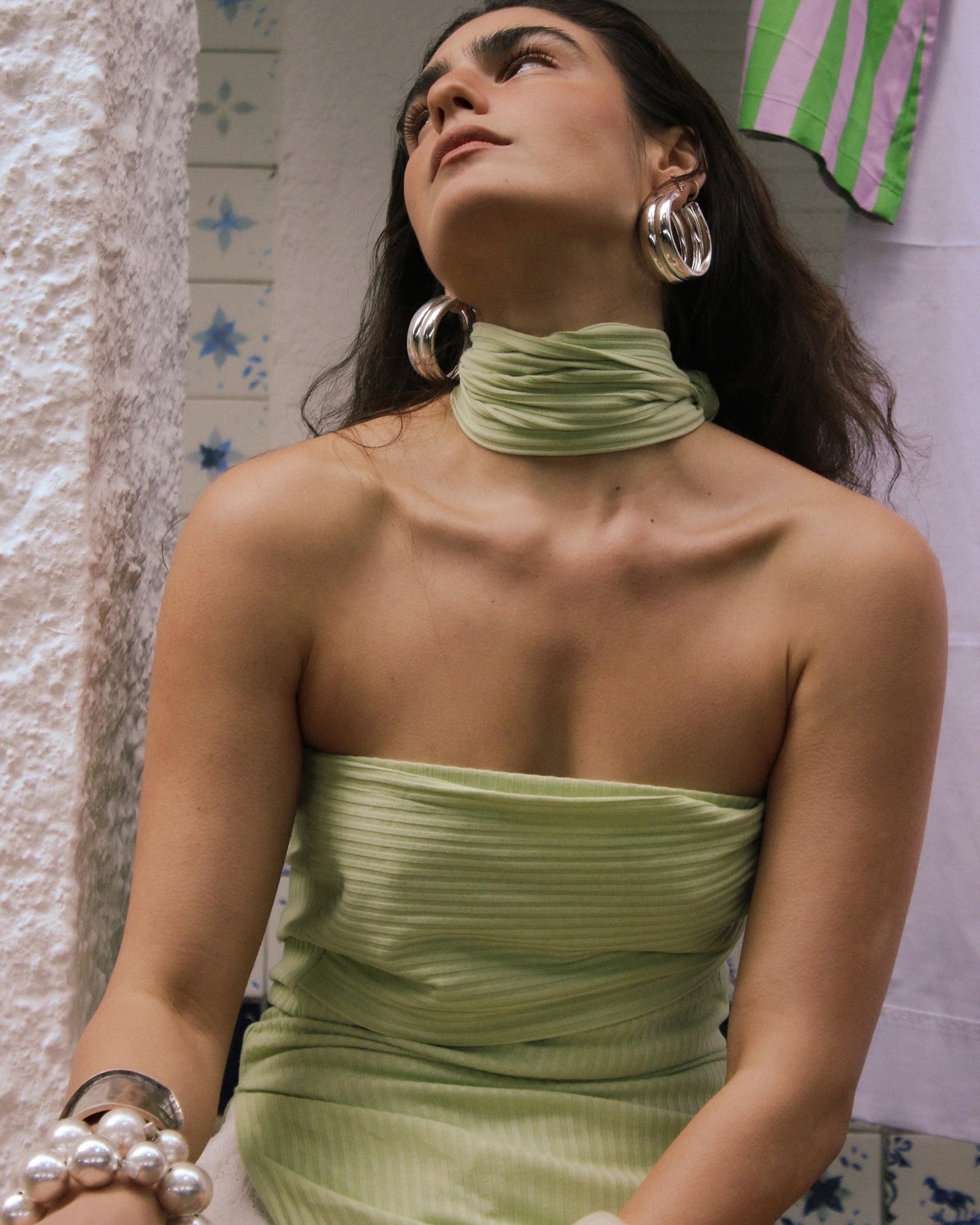 Alma Mint Top