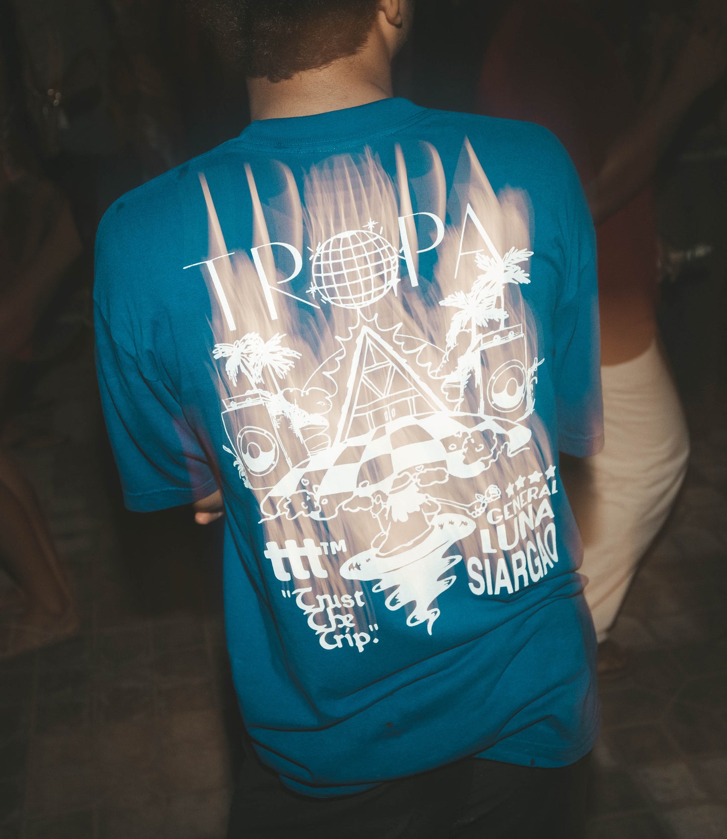 Tropa x Isla TTT T-Shirt Isla Blue