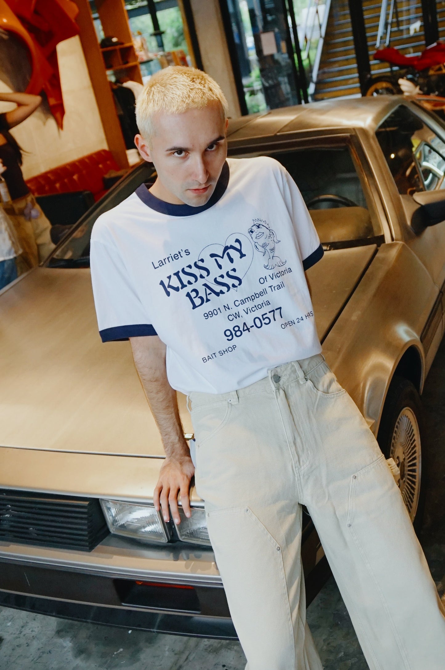 Bass Tee White
