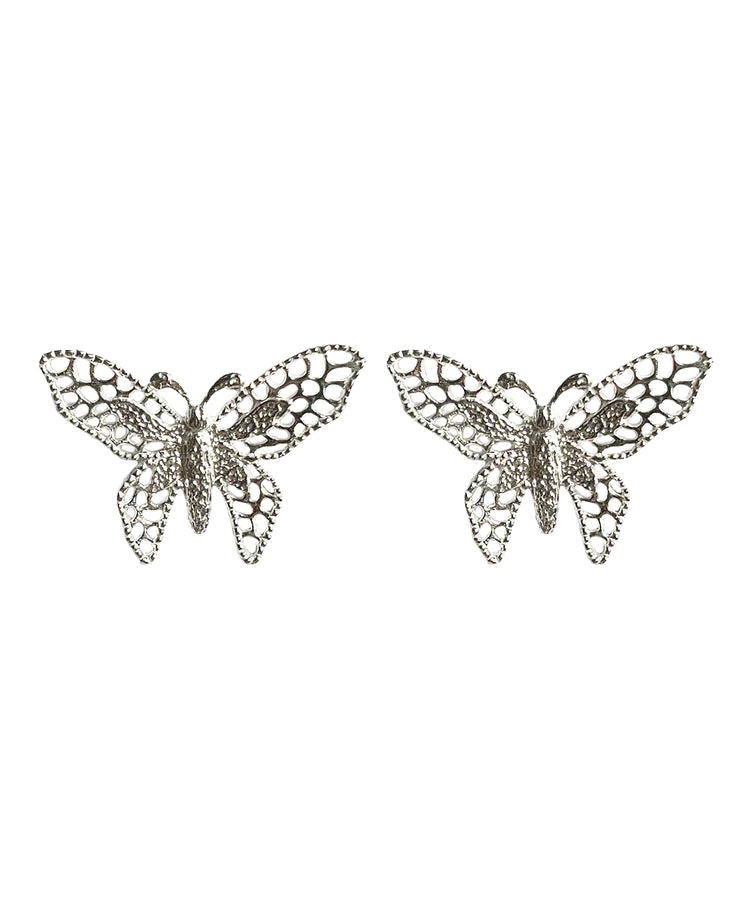 Mariposa Earrings Silver