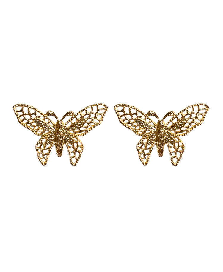 Mariposa Earrings Gold