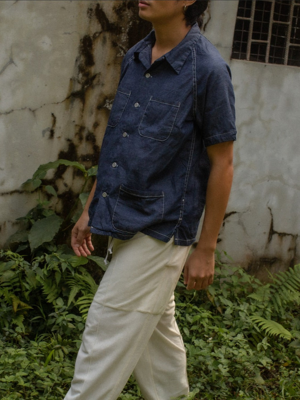 Tropa x Leon Denim Easy Joe Chambray Navy