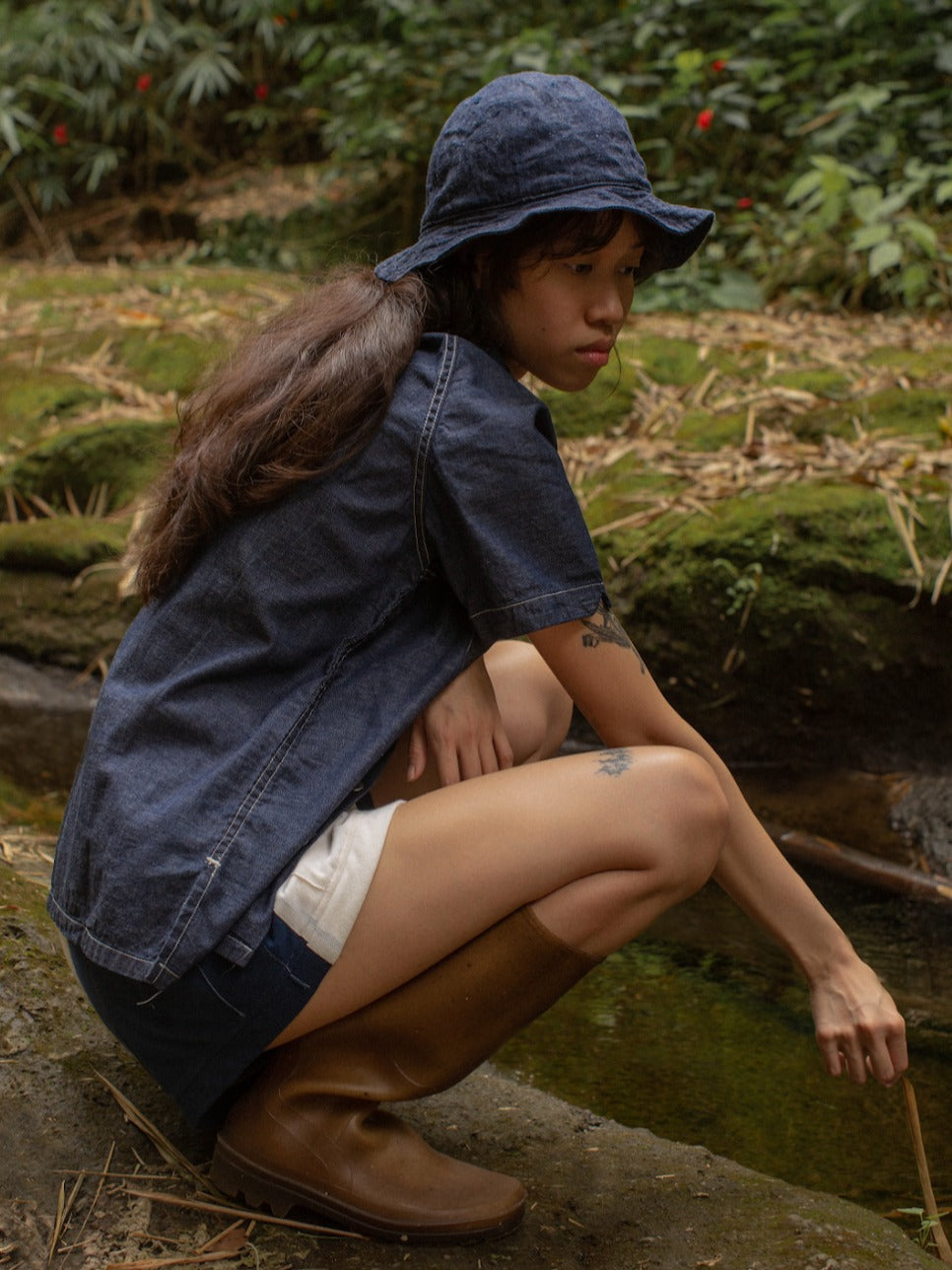Tropa x Leon Denim Easy Joe Chambray Navy